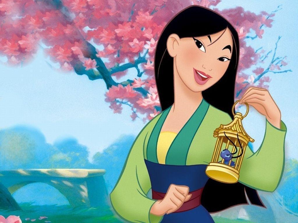 1024x768 Princess Mulan Wallpaper