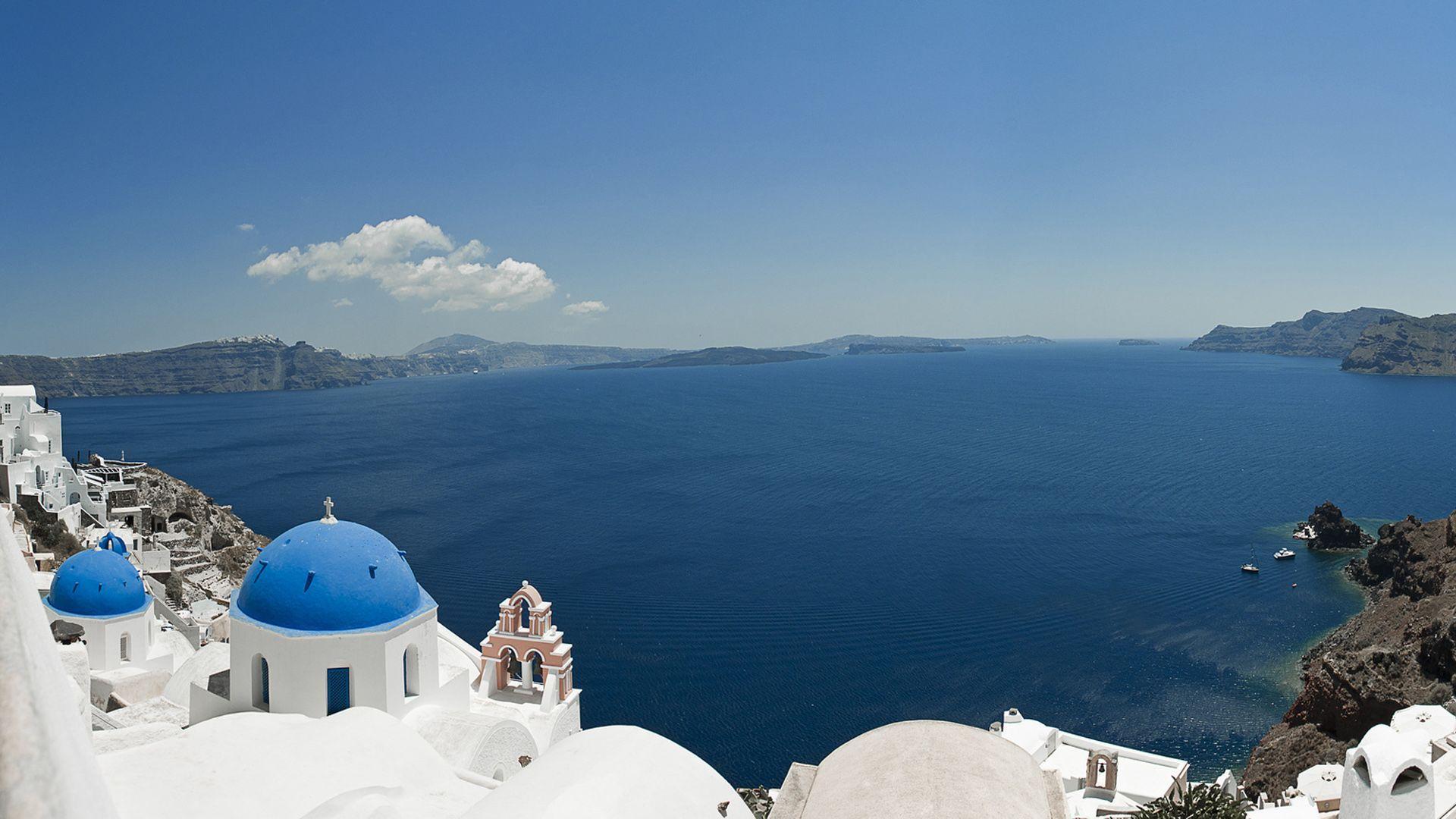 1920x1080 Santorini Wallpaper and Background HD Wallpaper of Santorini