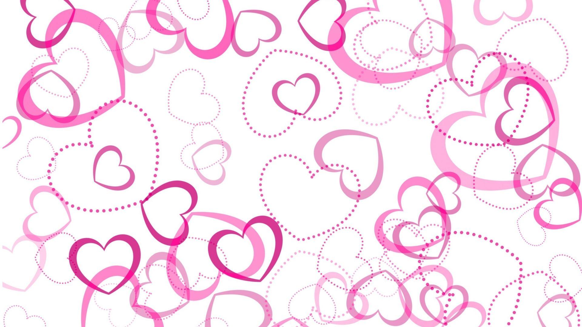 1920x1080 Free download Pink hearts wallpaper Holiday wallpaper 26815 [2880x1800] for your Desktop, Mobile & Tablet. Explore Pink Hearts Background. Heart Background Wallpaper, Cute Pink Heart Wallpaper, Pink Heart Background Wallpaper