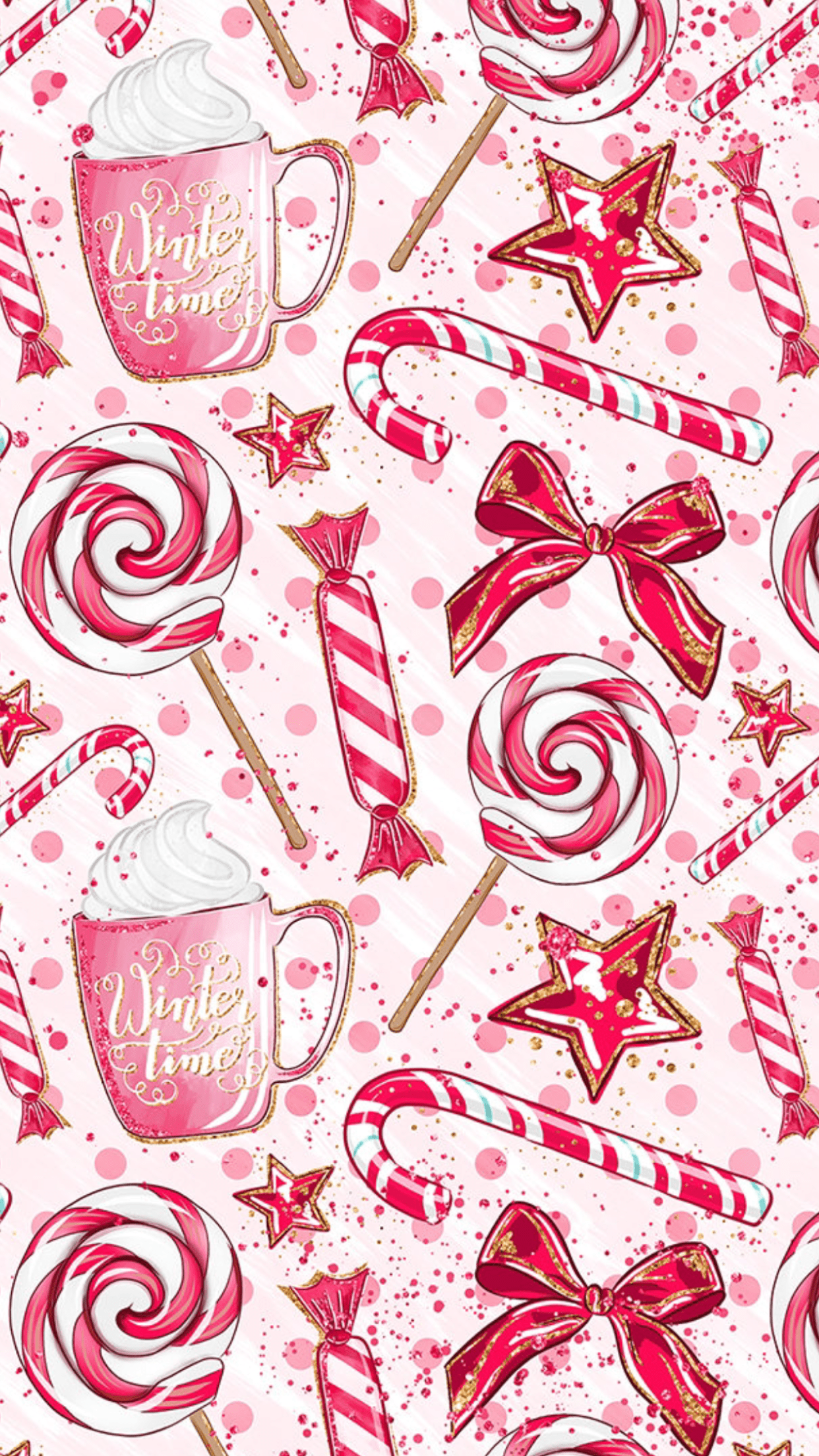 1242x2208 Pink xmas. Christmas phone wallpaper, Wallpaper iphone christmas, Xmas wallpaper