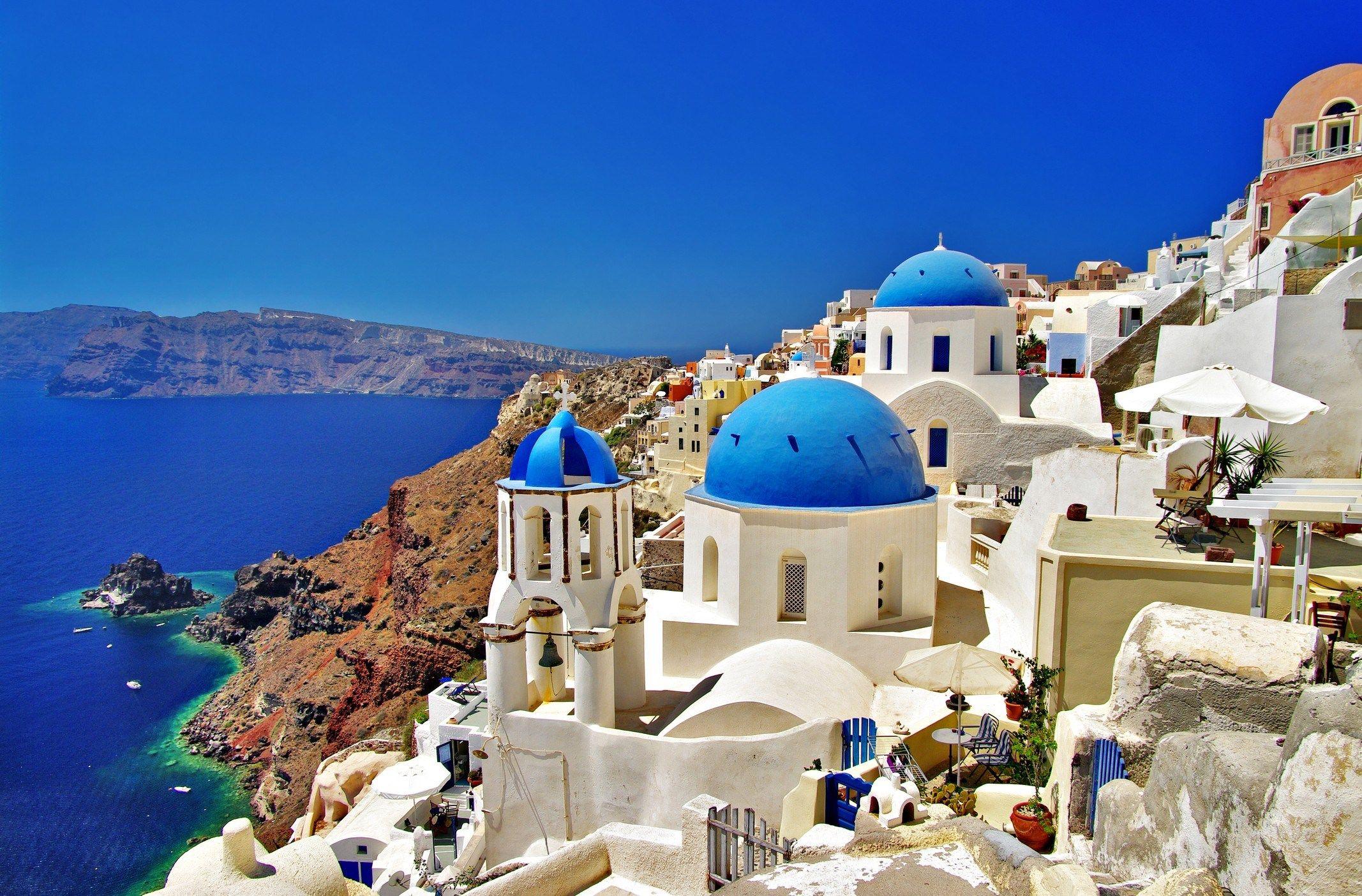 2134x1404 Wallpaper for Santorini theme, Santorini HD wallpaper, background