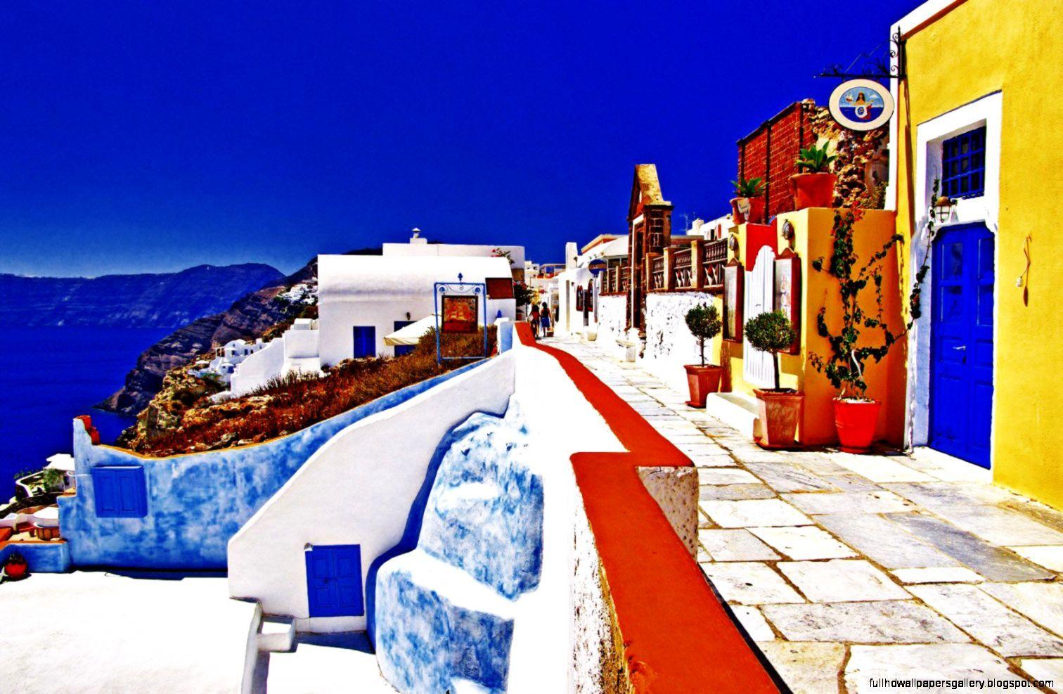 1512x987 Santorini Wallpaper. Full HD Wallpaper