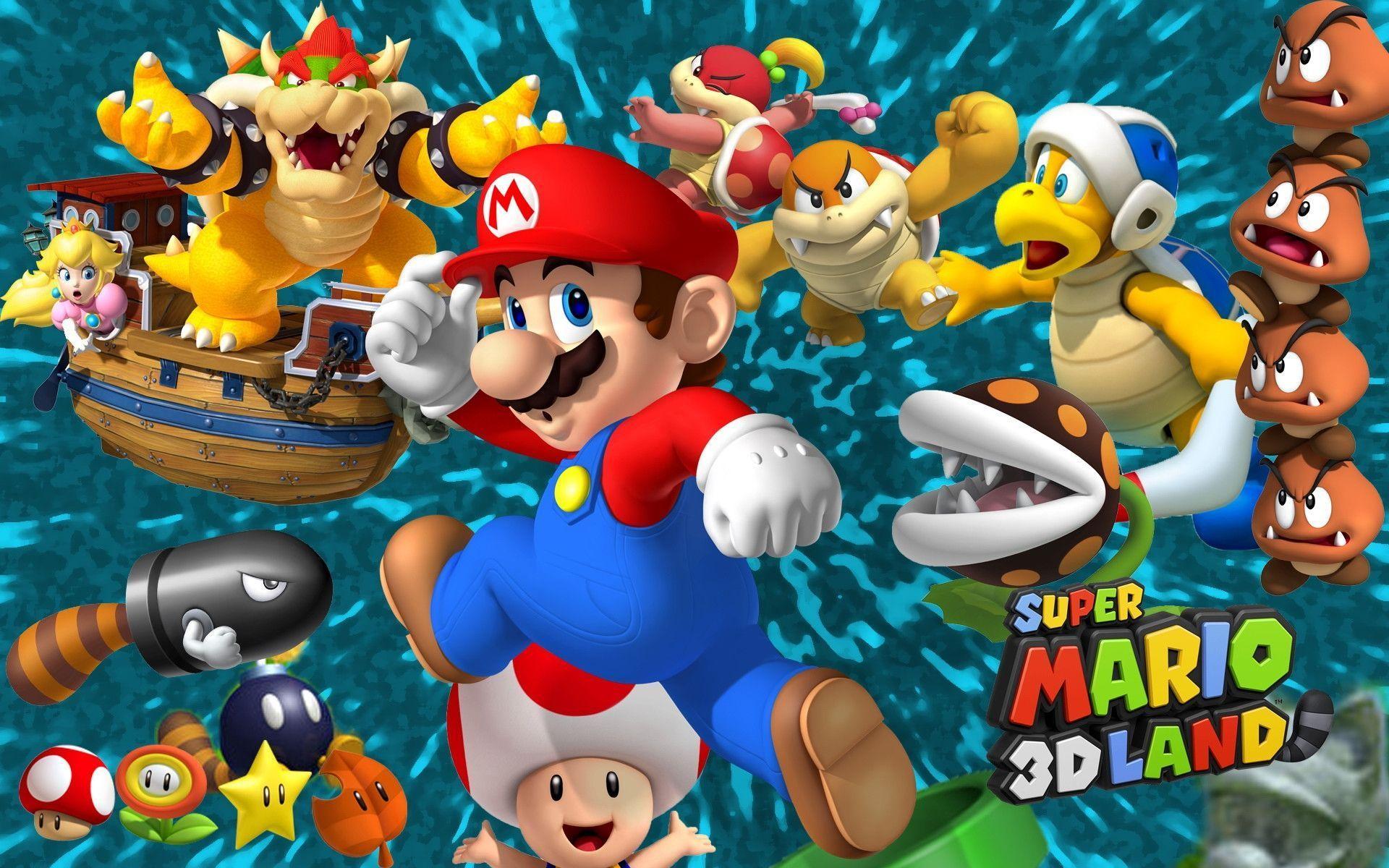 1920x1200 Mario Desktop Background