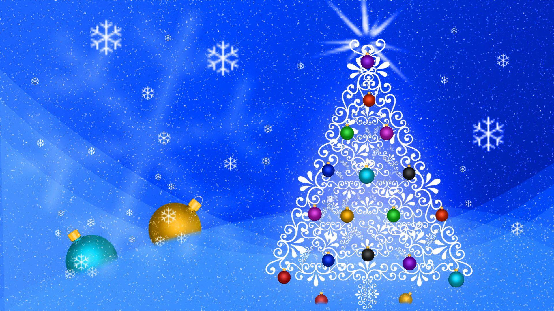 1920x1080 Jestingstock.com Colorful Christmas Tree Wallpaper