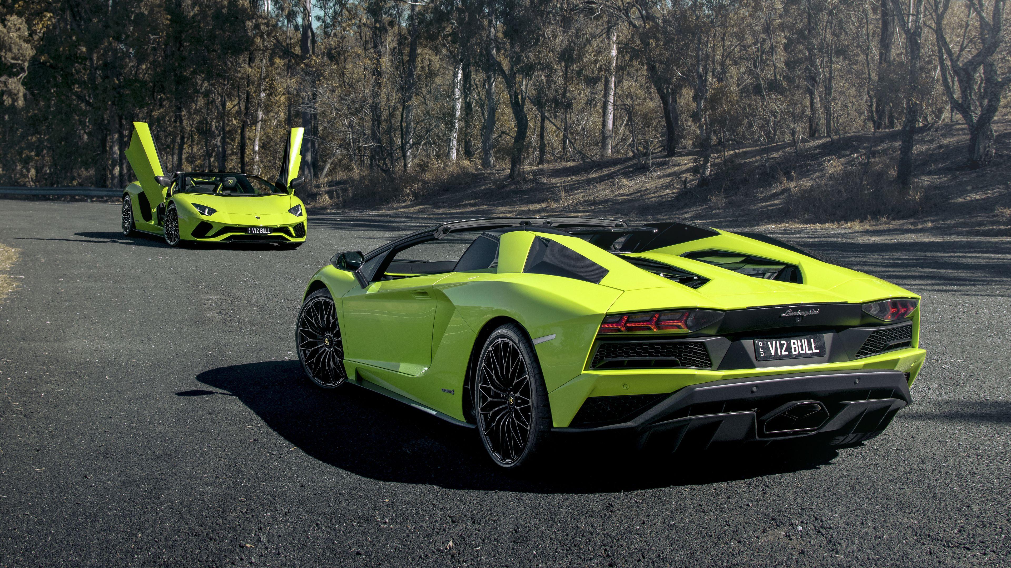 3840x2160 Wallpaper 4k 2018 Lamborghini Aventador S Roadster 4k Wallpaper, 5k Wallpaper, Cars Wallpaper, Hd Wallpaper, Lamborghini Aventador Wallpaper, Lamborghini Wallpaper