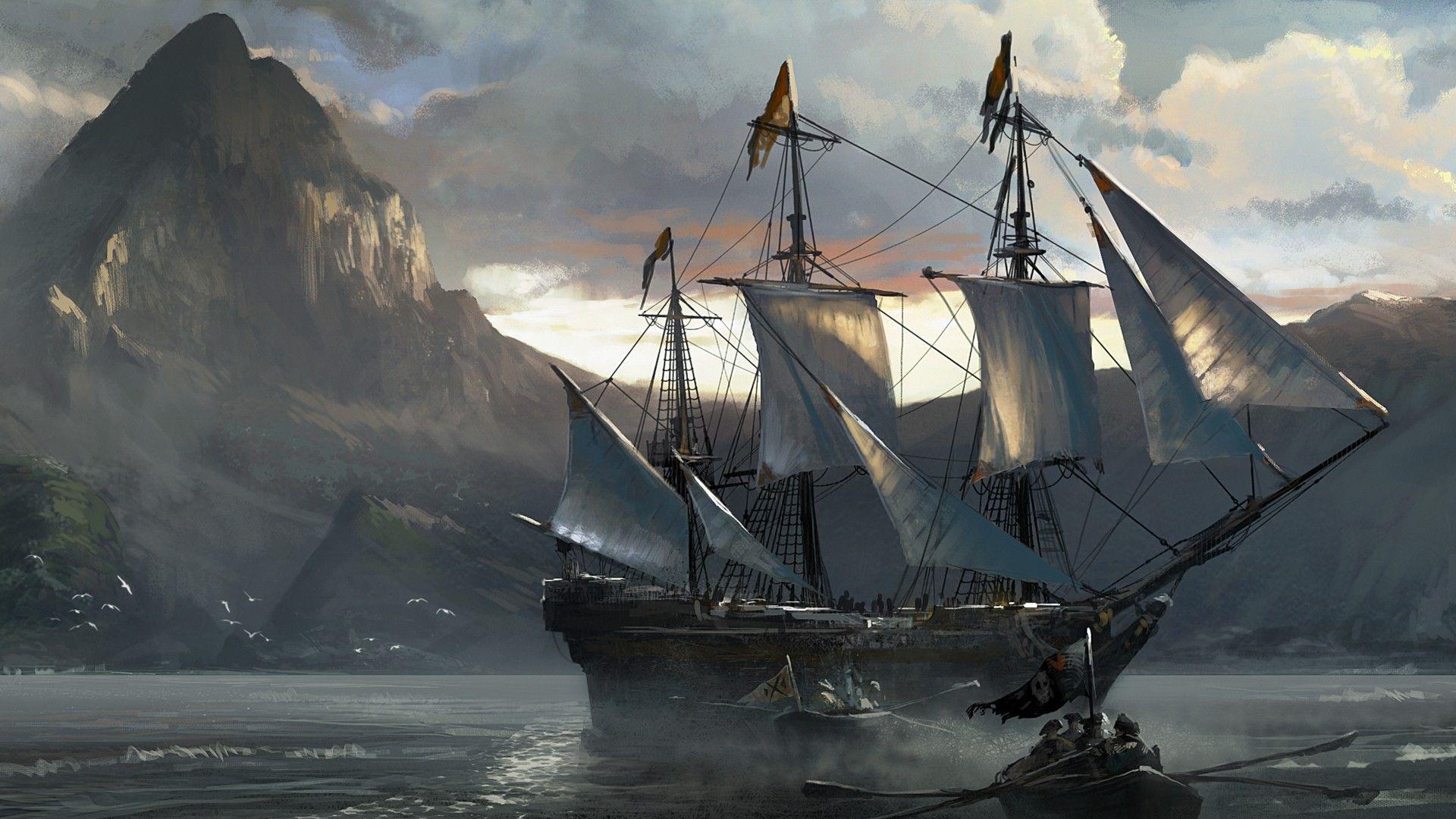 1920x1080 Assassins Creed, Pirates Wallpaper HD / Desktop and Mobile Background