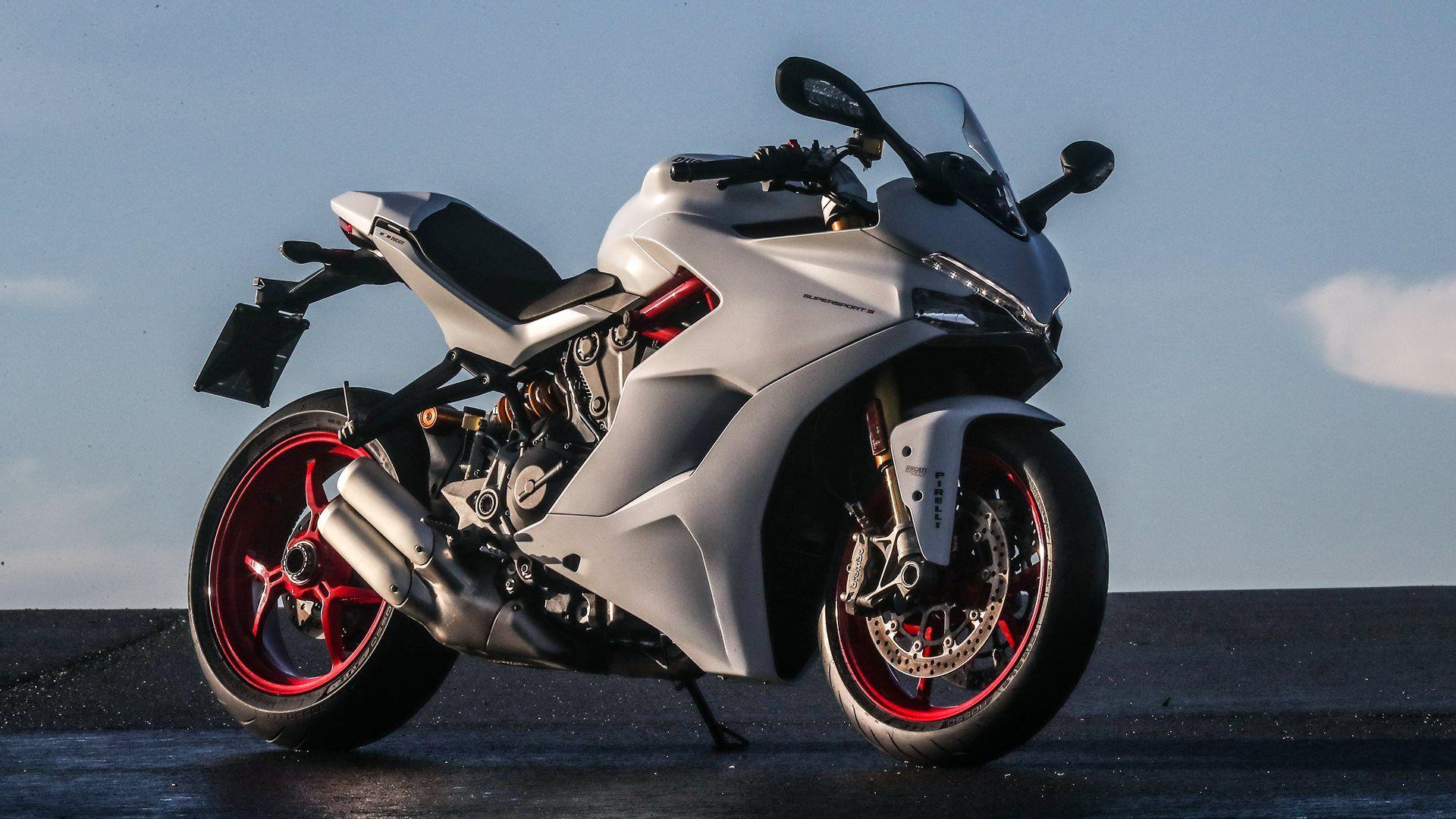 1920x1080 Ducati SuperSport India white. IAMABIKER Motorcycle!