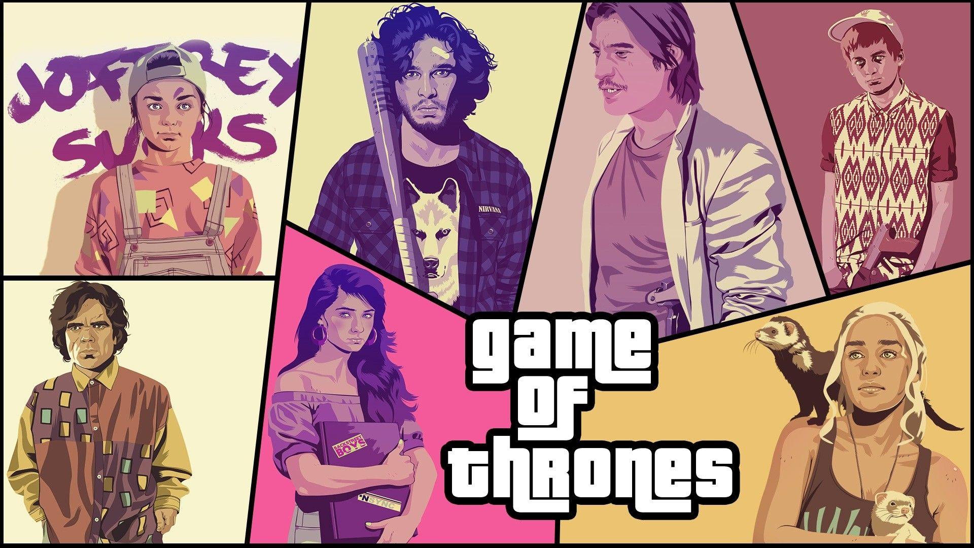 1920x1080 #pop art, #artwork, #Game of Thrones, #digital art, #colorful, #fan art, wallpaper. Mocah.org HD Desktop Wallpaper