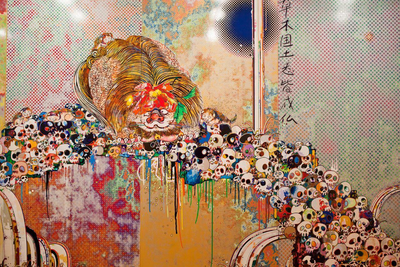 1280x853 Takashi Murakami paintings