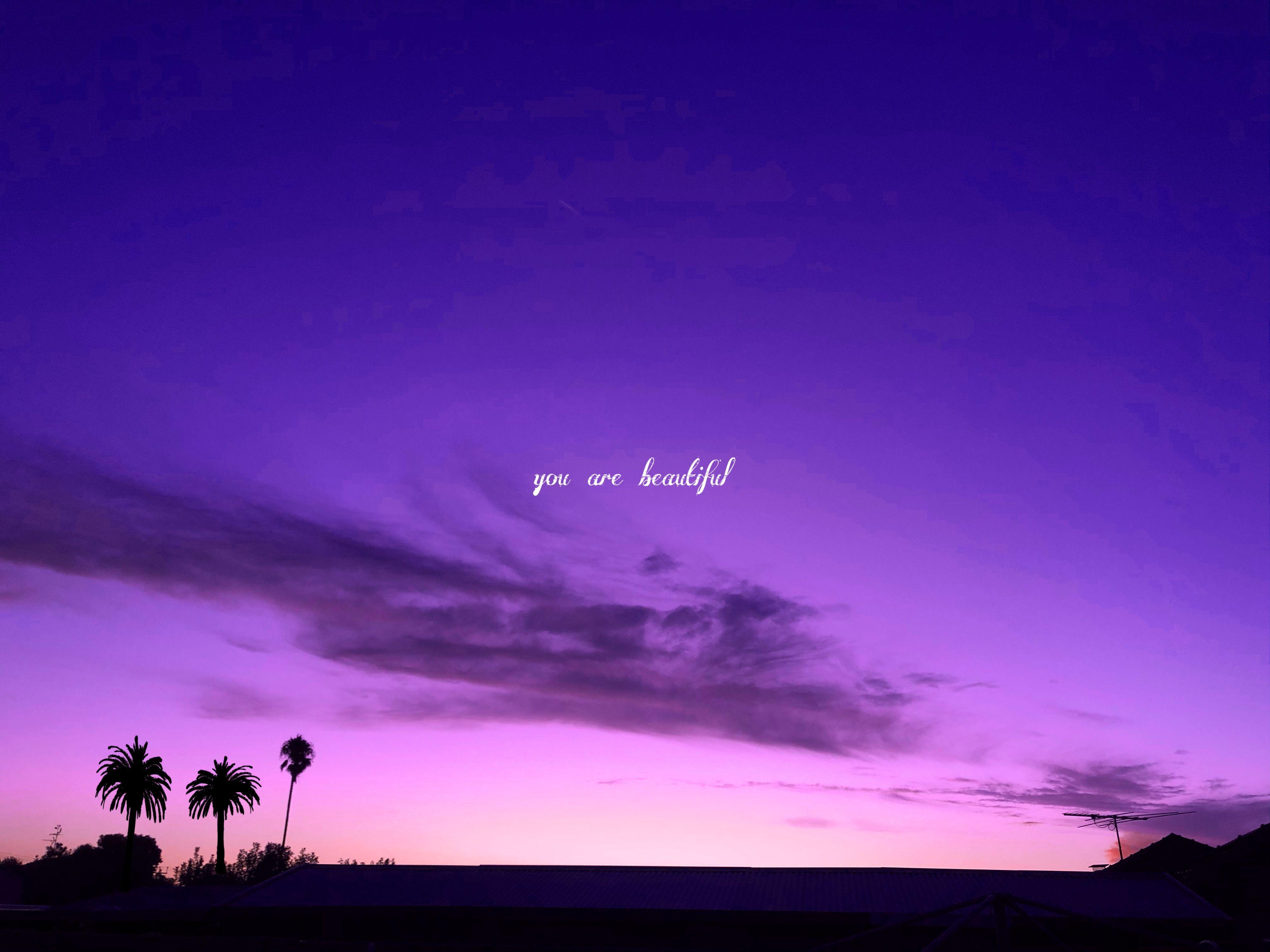 neon purple aesthetic quotes