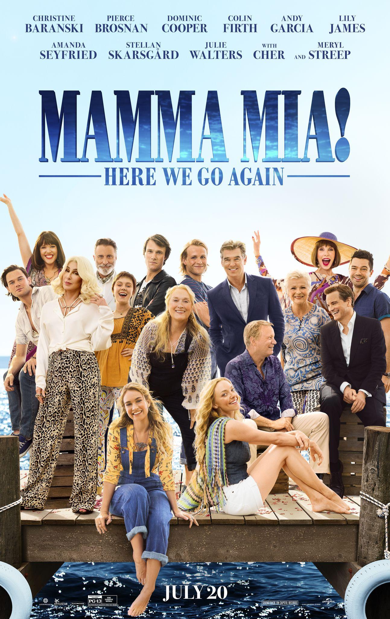 1293x2048 Mamma Mia! Here We Go Again (2018)