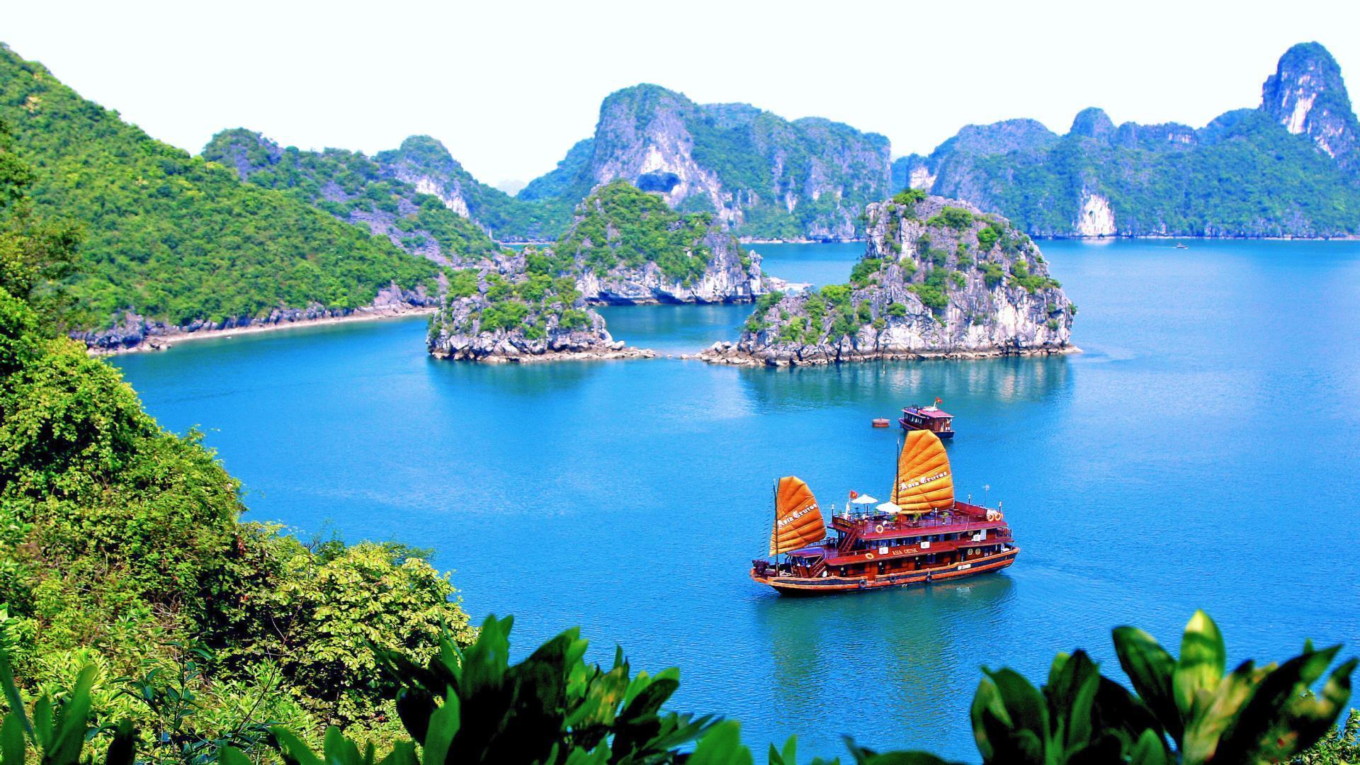 1920x1080 Vietnam. Beautiful scenery for Android
