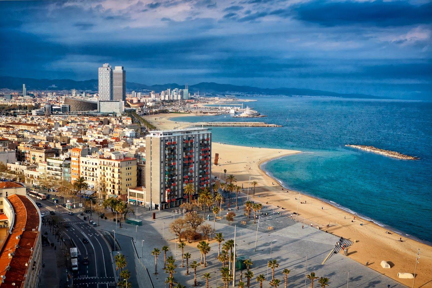 1400x933 Barcelona City Wallpaper: HD Wallpaper for Desktop And Mobile