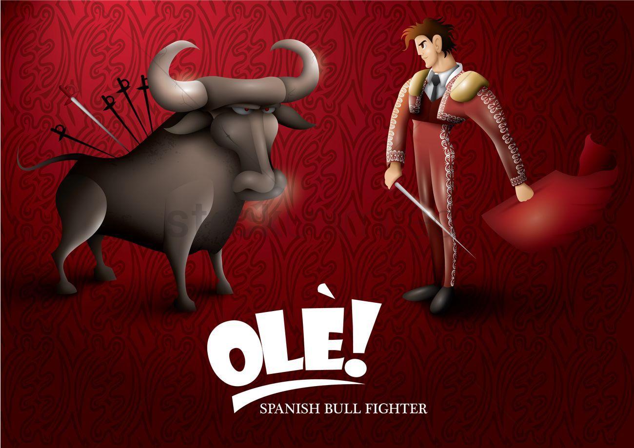 1300x919 Spanish bull fighter wallpaper Vector Image