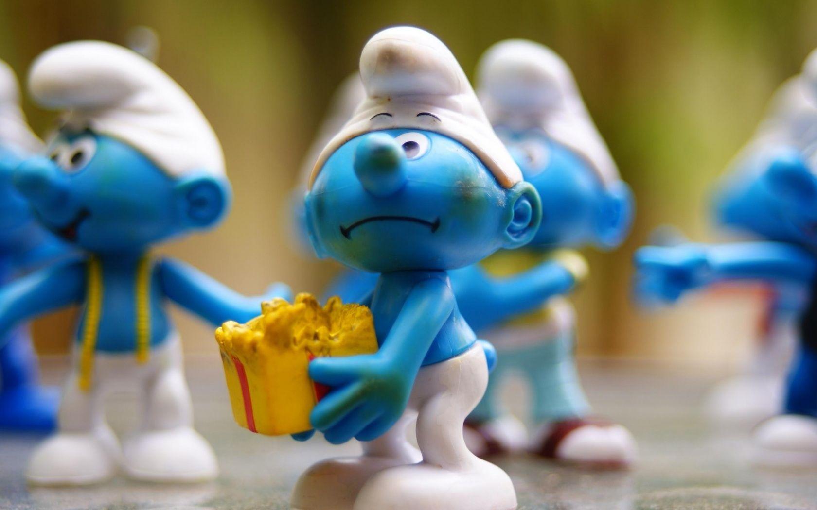 1680x1050 Smurfs Toys HD Wallpaper