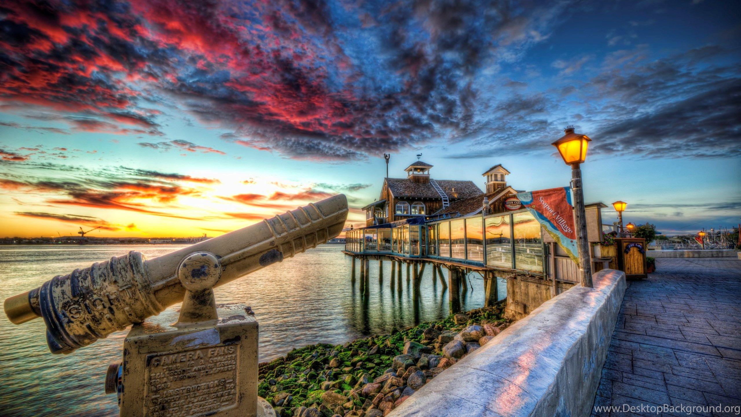 2560x1440 Embarcadero From Marina, California HD Wallpaper. 4K Wallpaper Desktop Background