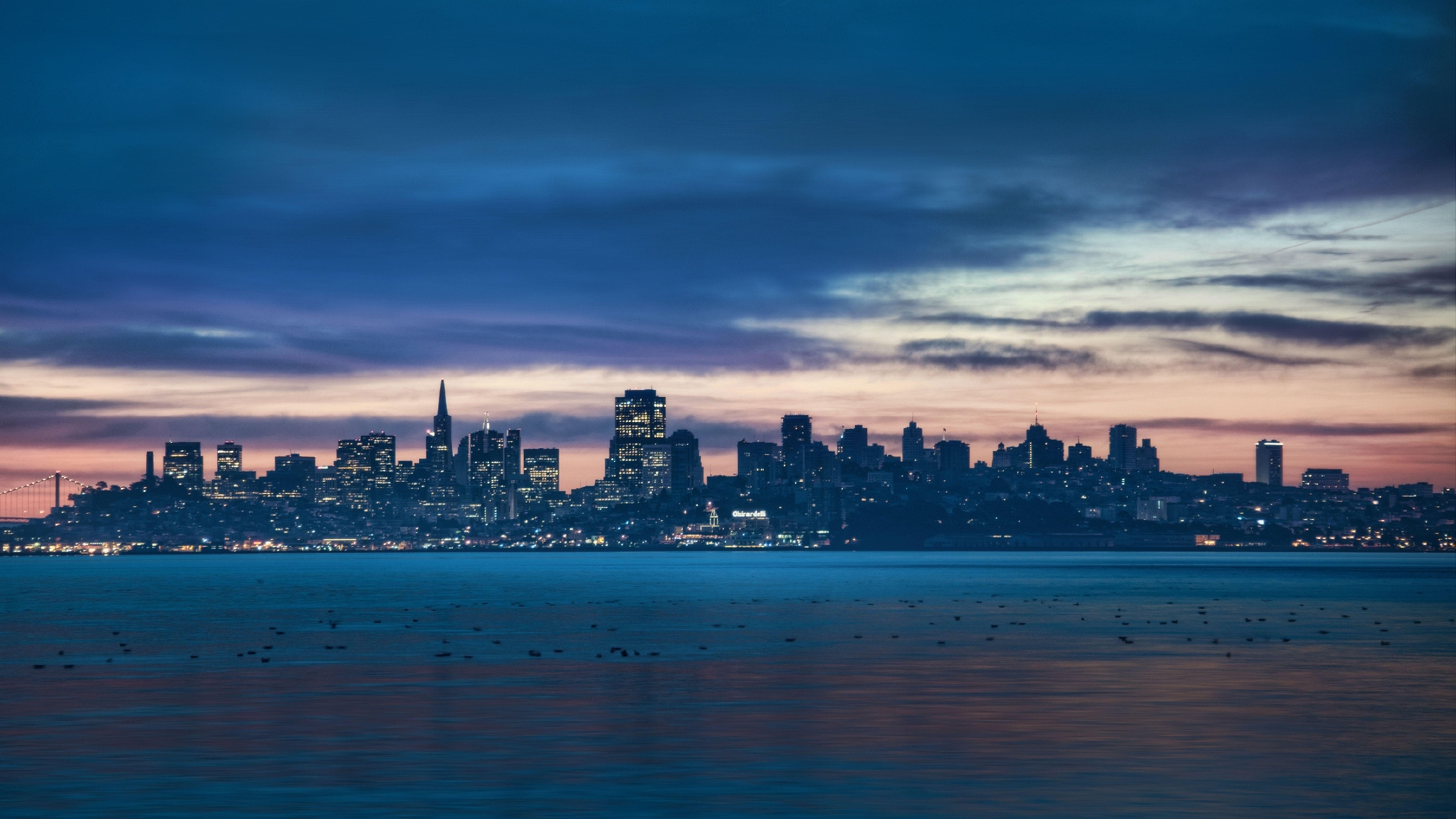 7680x4320 san francisco, california, night 8K Wallpaper, HD City 4K Wallpaper, Image, Photo and Background