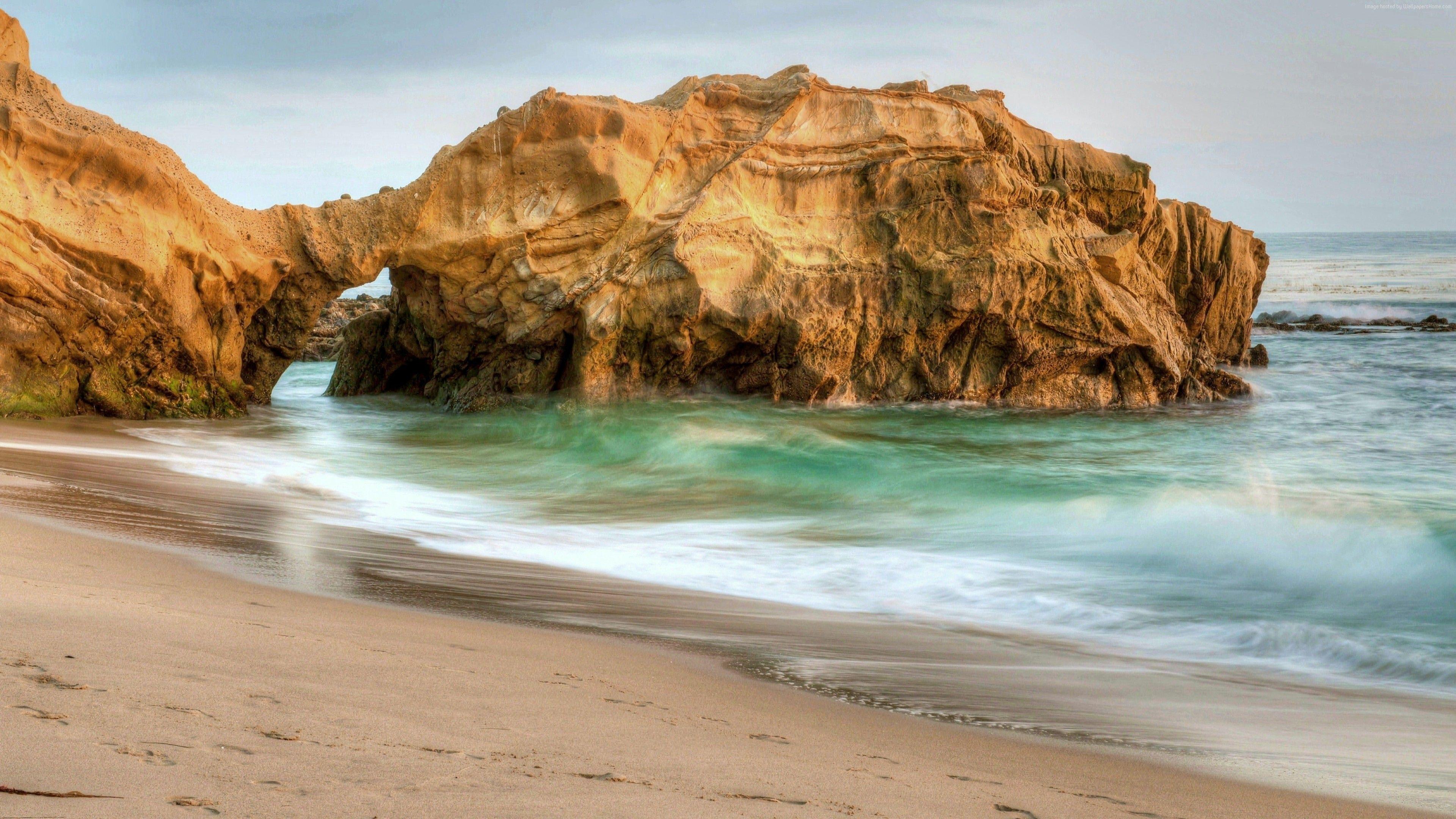 3840x2160 Wallpaper Pearl Street, 5k, 4k wallpaper, 8k, Beach, California, USA, Best Beaches in the World, travel, tourism, Laguna Beach, cliff, Travel Wallpaper Download Resolution 4K Wallpaper