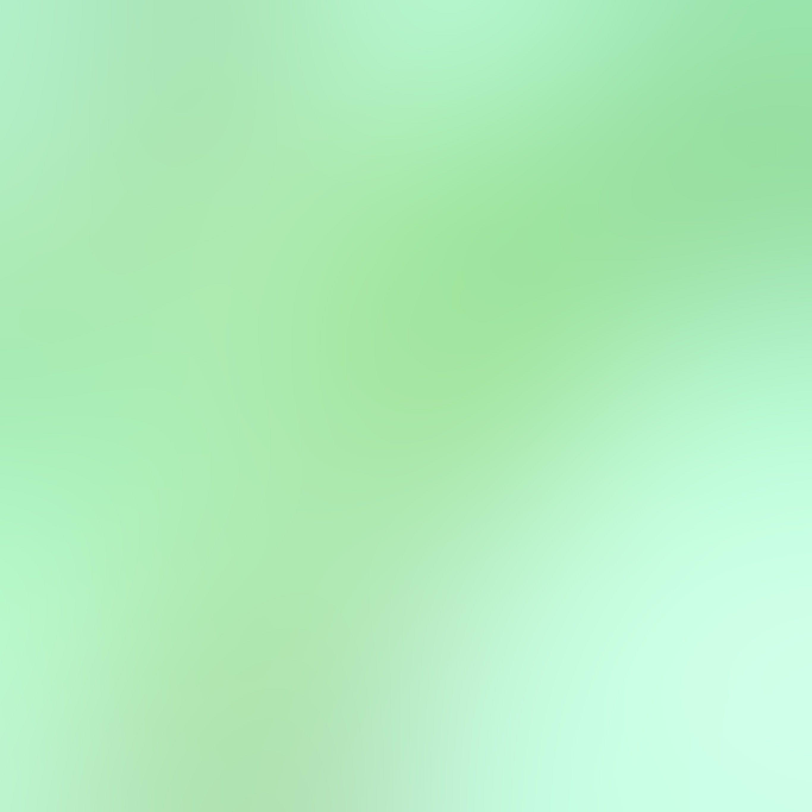 2732x2732 Soft Green Baby Gradation Blur Wallpaper