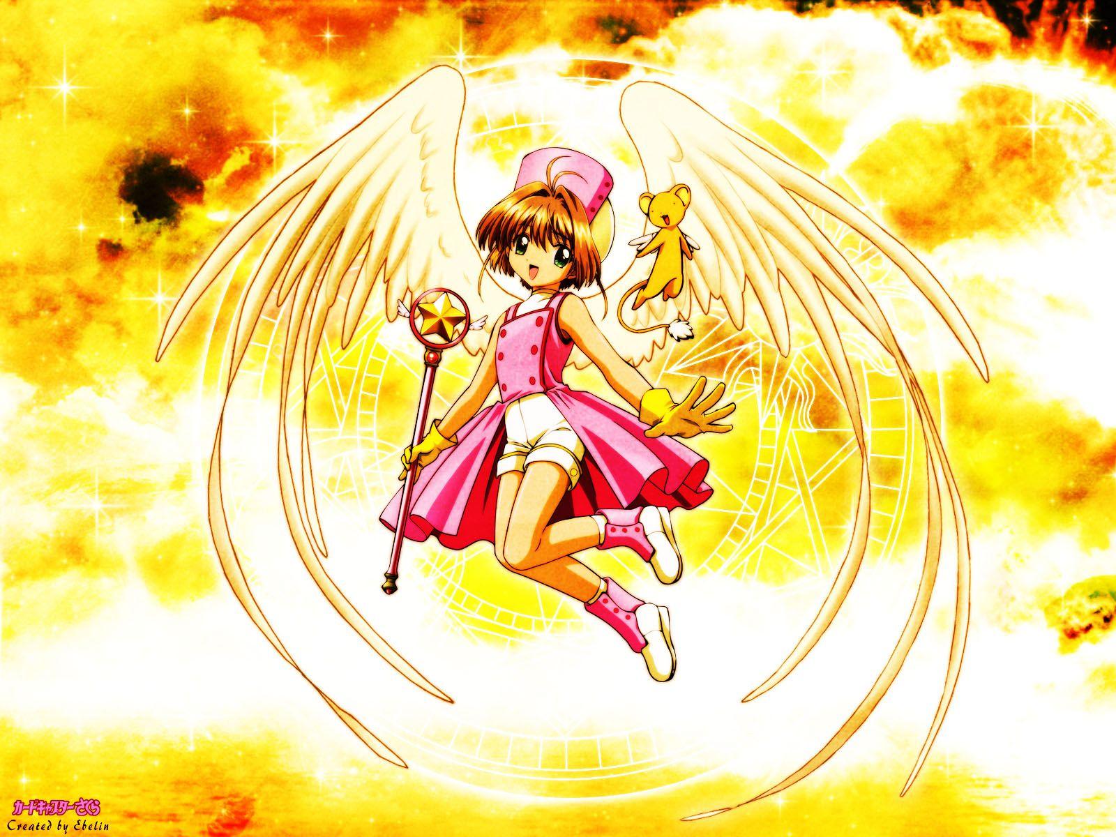 1600x1200 Cardcaptor Sakura Wallpaper: CCS: Sakura & Kero