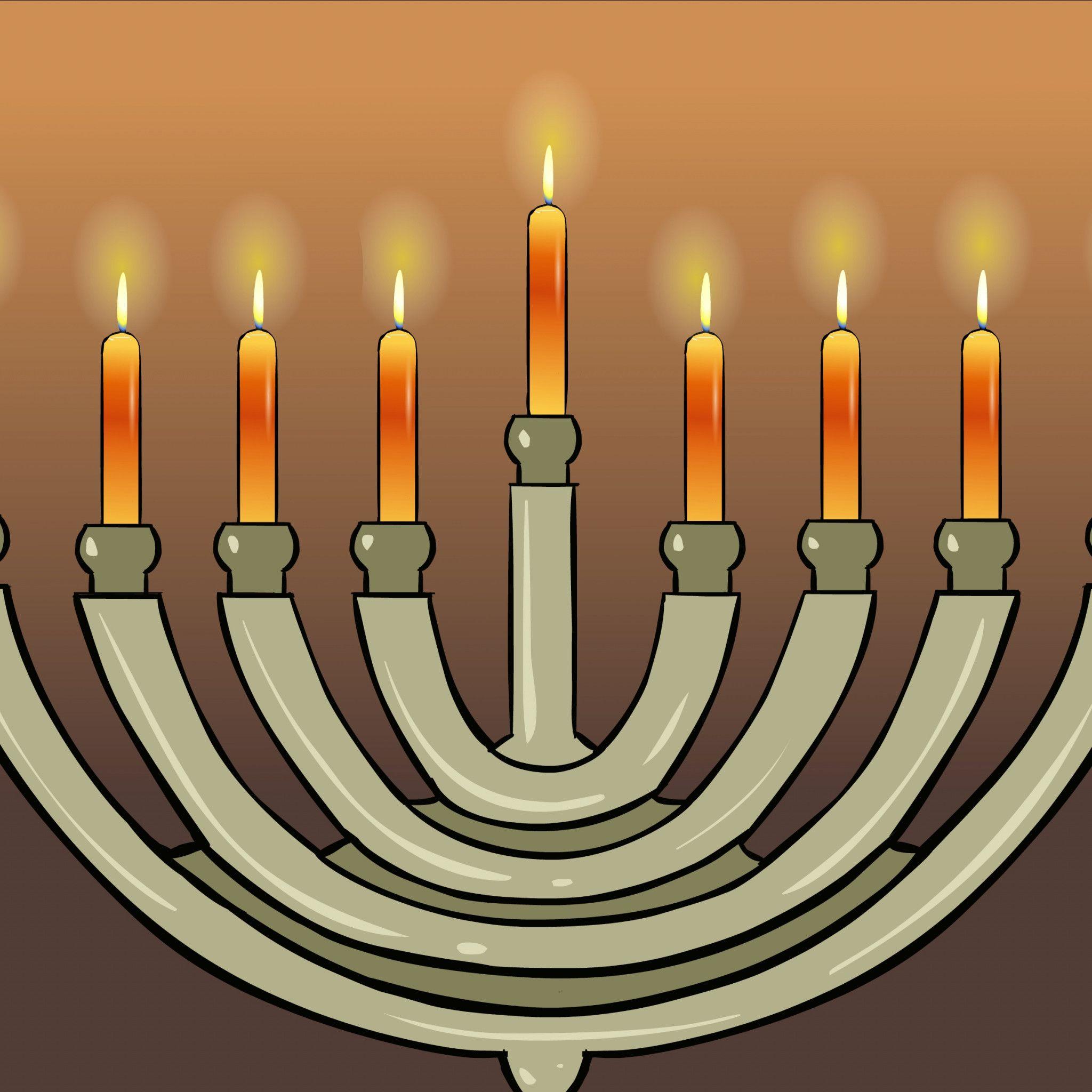 2048x2048 Hanukkah Background