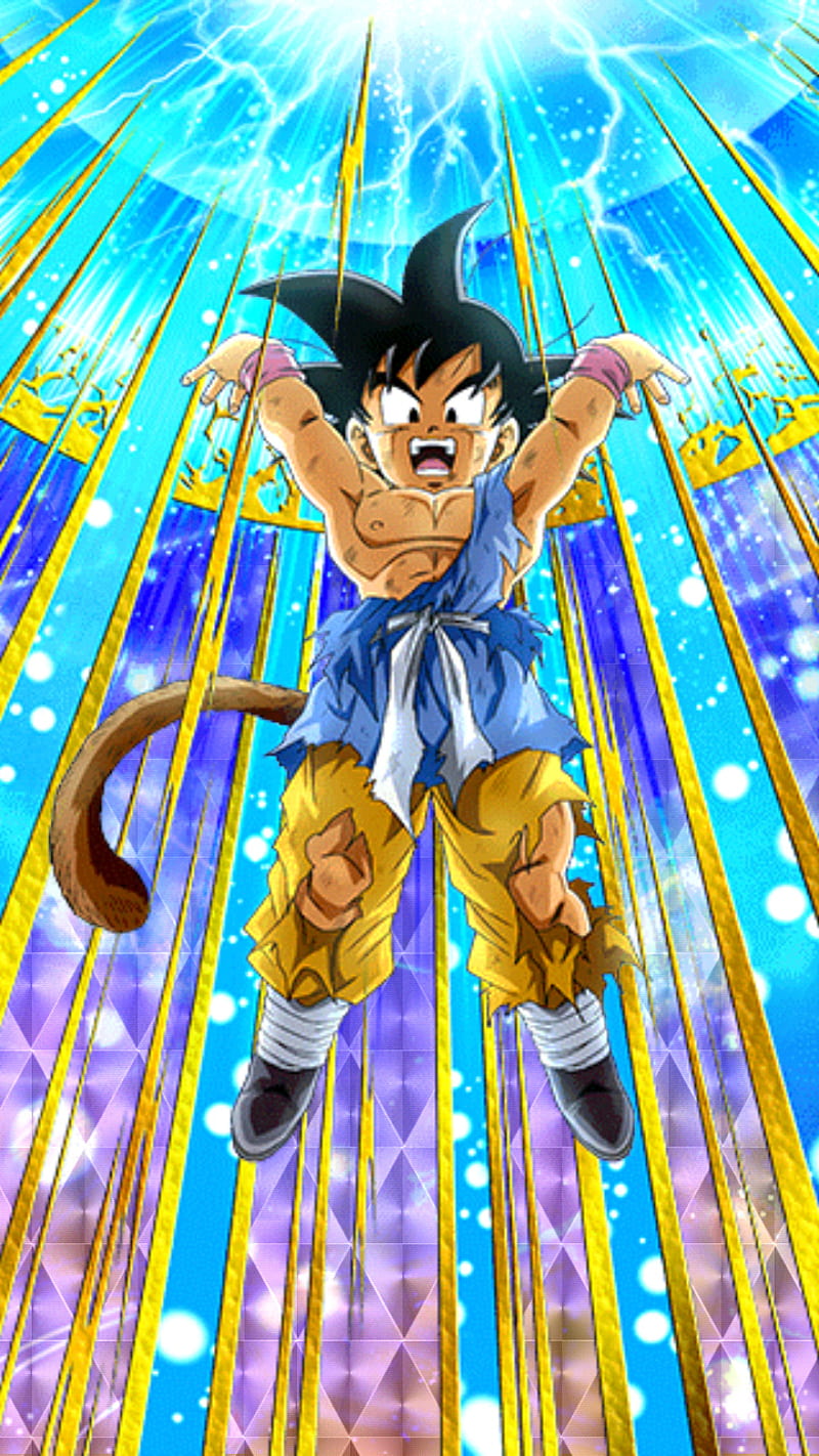 800x1422 Goku GT, dokkan battle, dragon ball, dragon ball dokkan battle, dragon ball gt, HD phone wallpaper