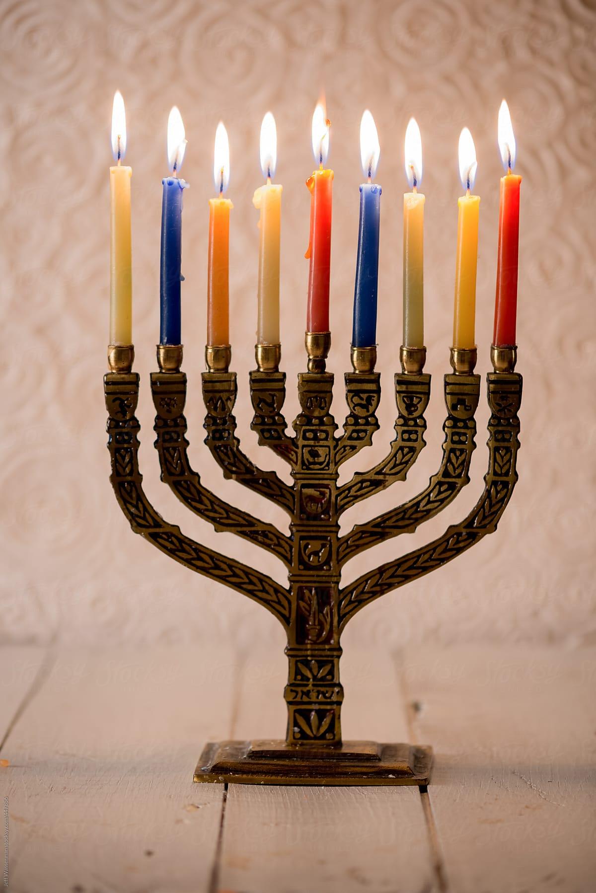 1200x1798 Lit Hanuakkah Menorah