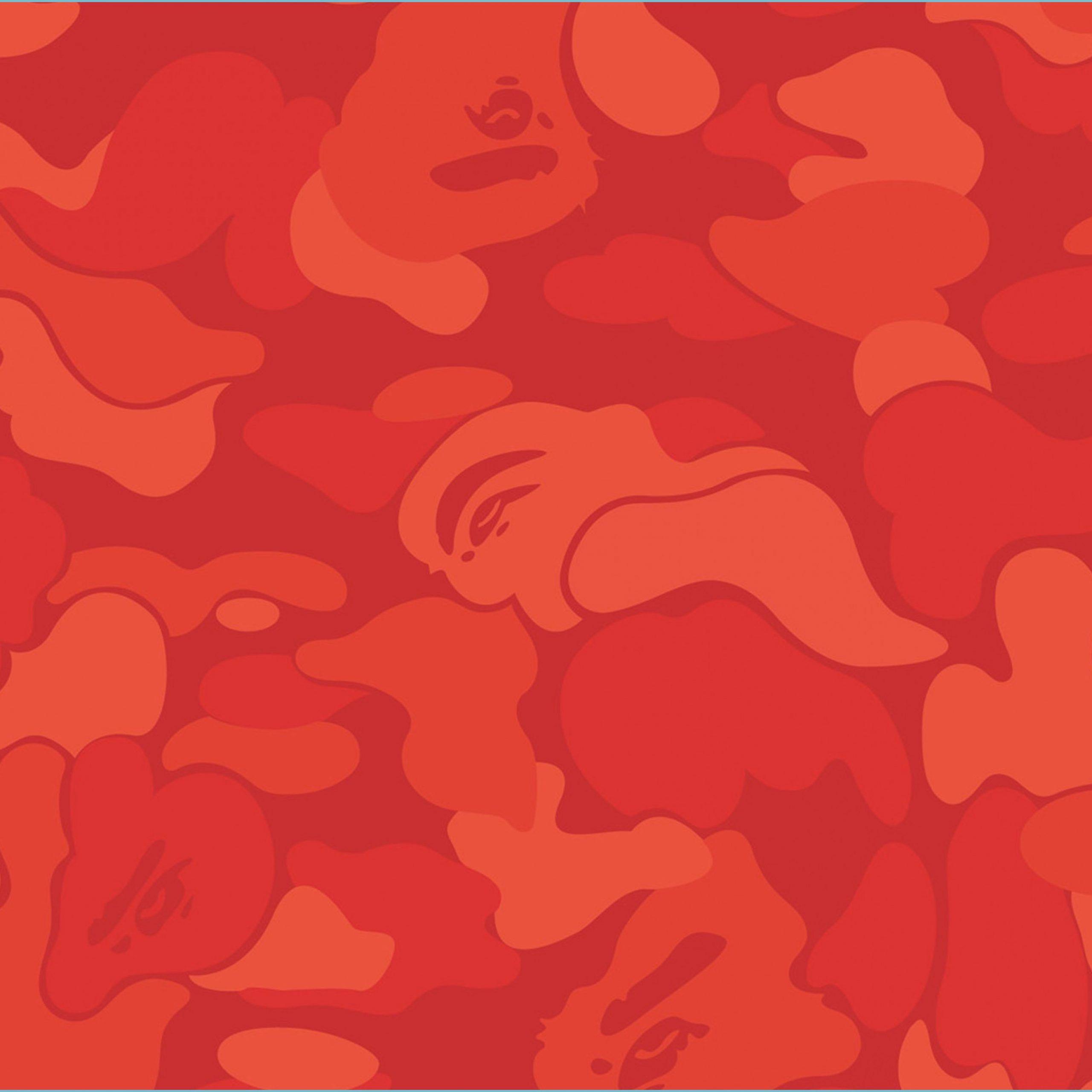 2560x2560 Facts You Never Knew About Red Camouflage Wallpaper