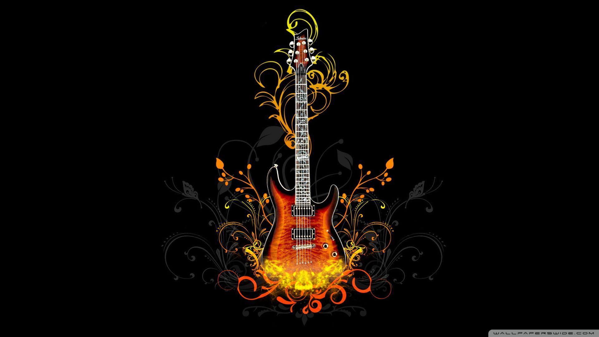 1920x1080 Creative Electric Guitar ❤ 4K HD Desktop Wallpaper for 4K Ultra HD