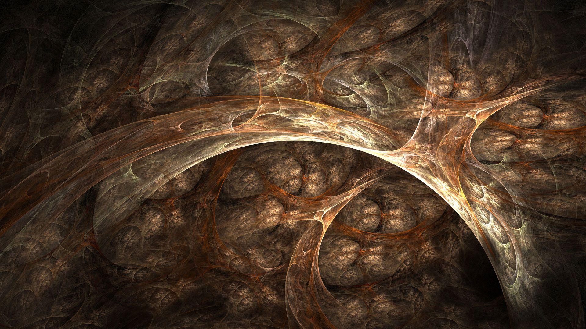 1920x1080 Brown Abstract Wallpaper