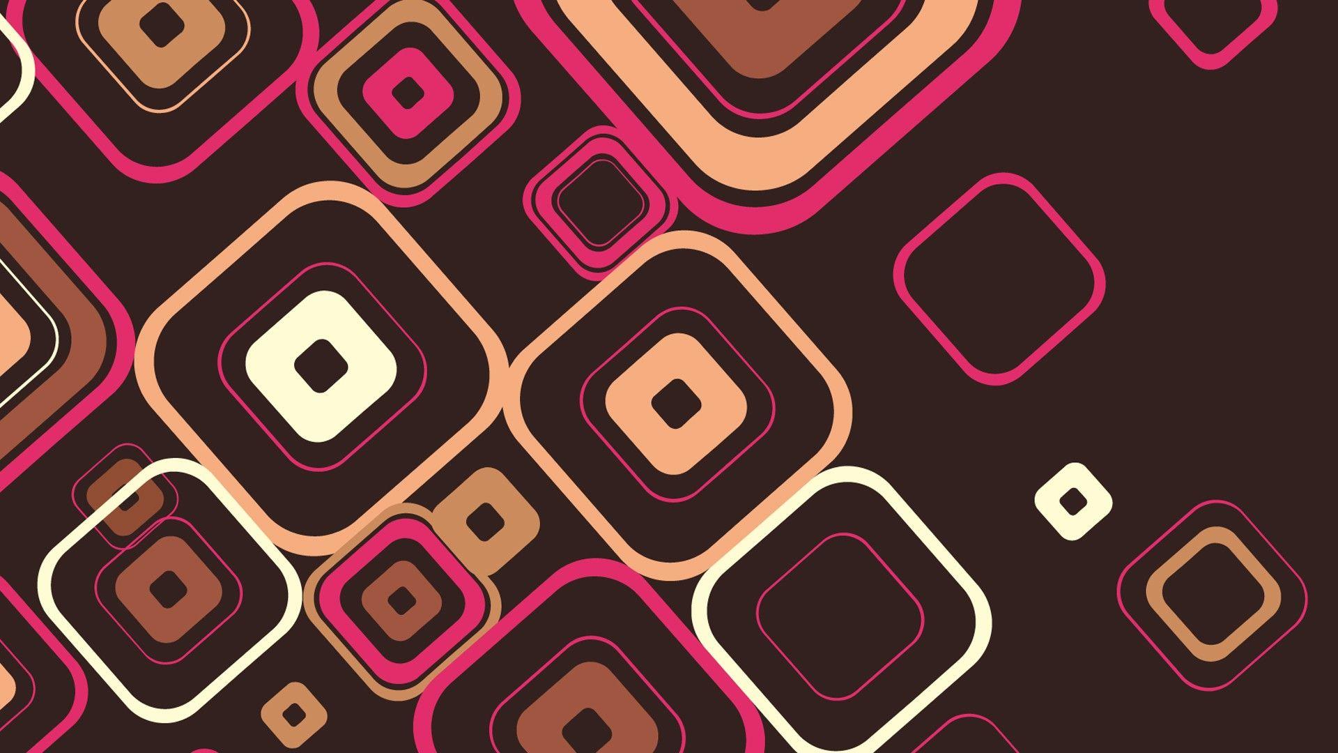 1920x1080 #brown, #geometry, #square, #pattern, #abstract, wallpaper. Mocah.org HD Desktop Wallpaper