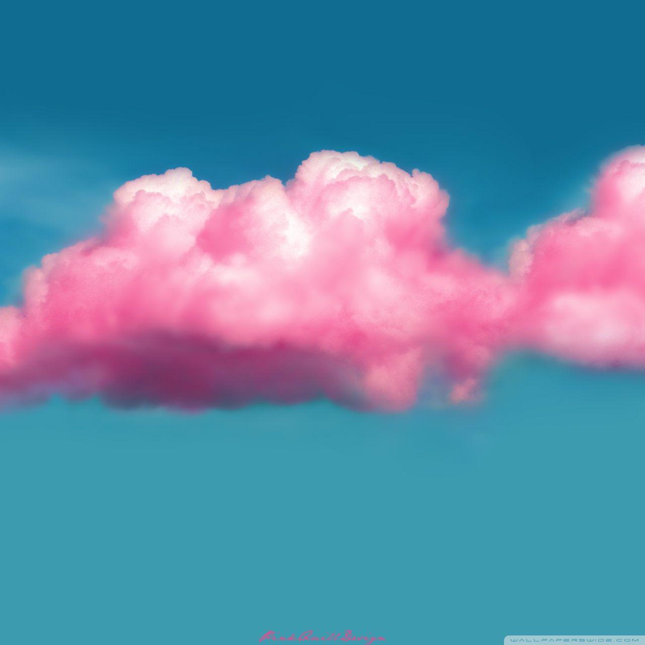 1280x1280 Pink Fluffy Clouds Ultra HD Desktop Background Wallpaper for 4K UHD TV : Widescreen & UltraWide Desktop & Laptop : Tablet