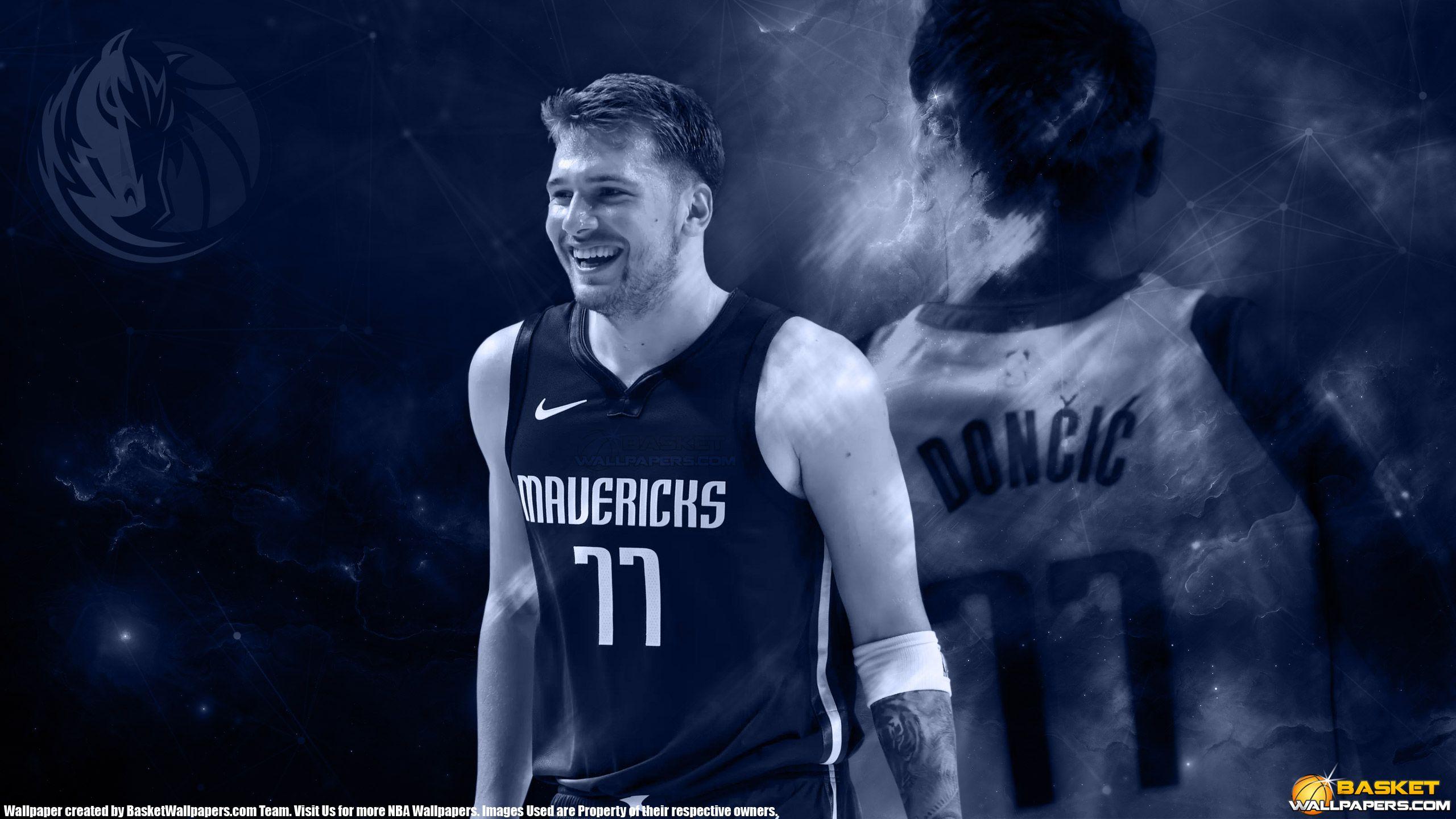 2560x1440 Luka Doncic Dallas Mavericks 2019 2560×1440 Wallpaper. Basketball Wallpaper at