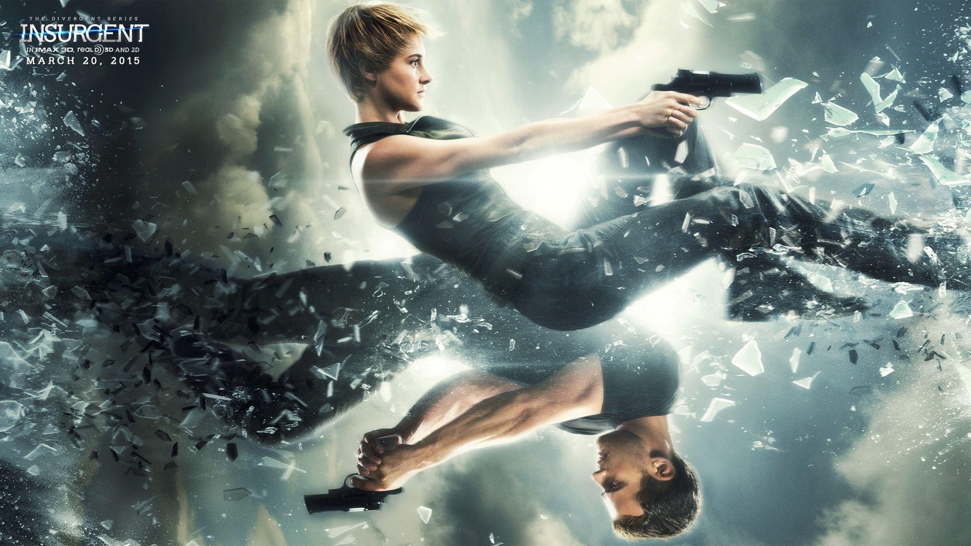 1920x1080 Image The Divergent Series: Insurgent pistol Men female 1920x1080