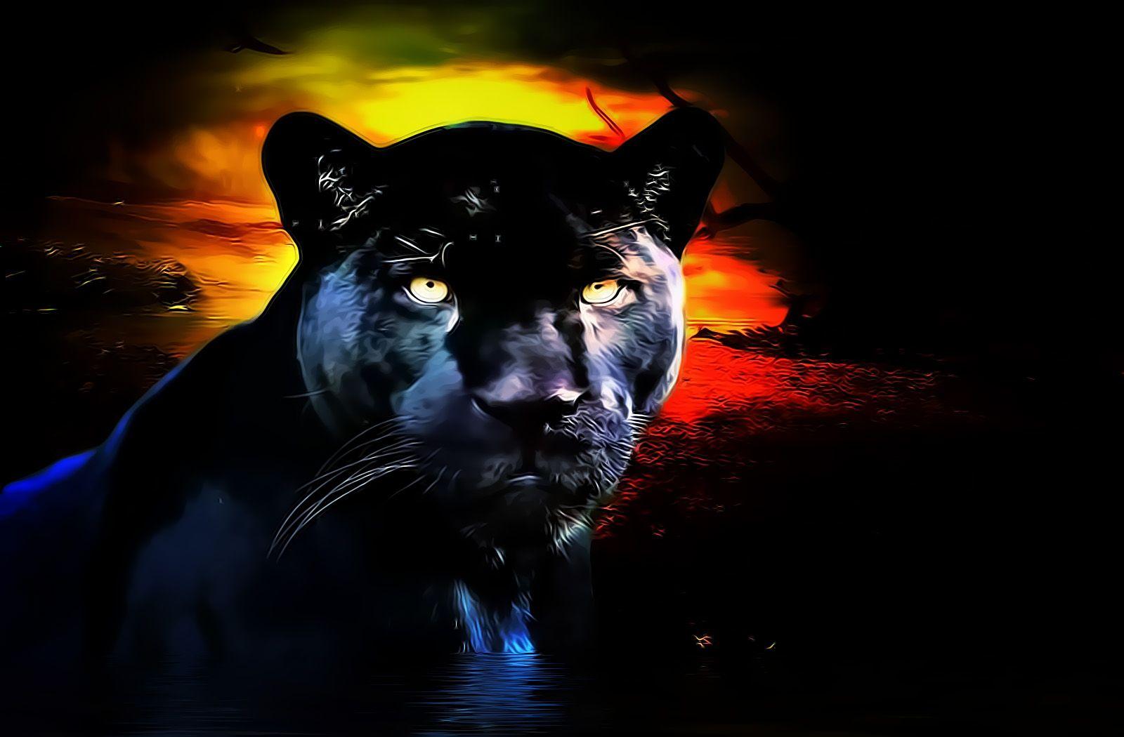 1600x1050 Black Panther iPhone Wallpaper
