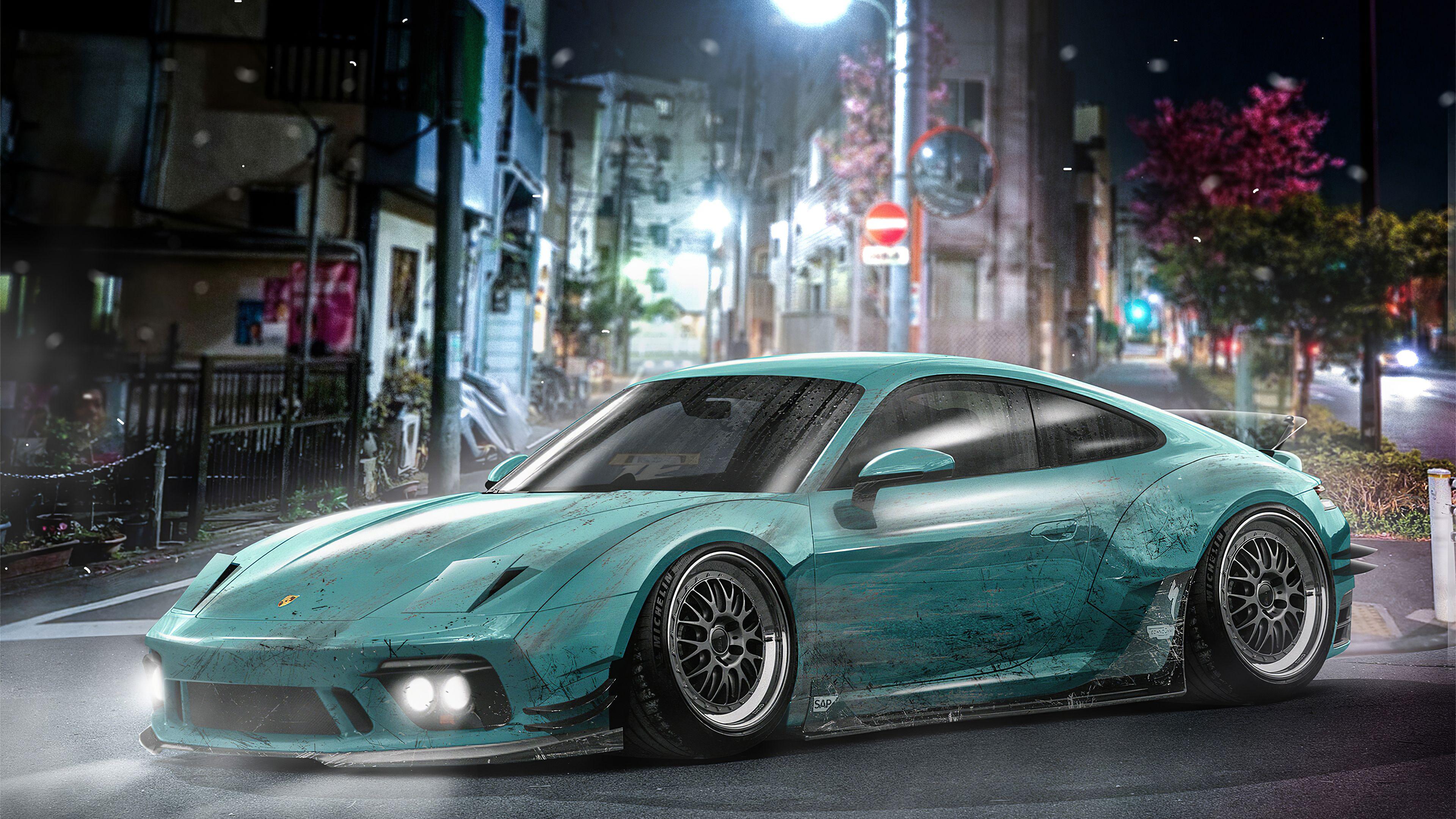 3840x2160 Porsche 911 Tokyo 4k, HD Cars, 4k Wallpaper, Image, Background, Photo and Picture