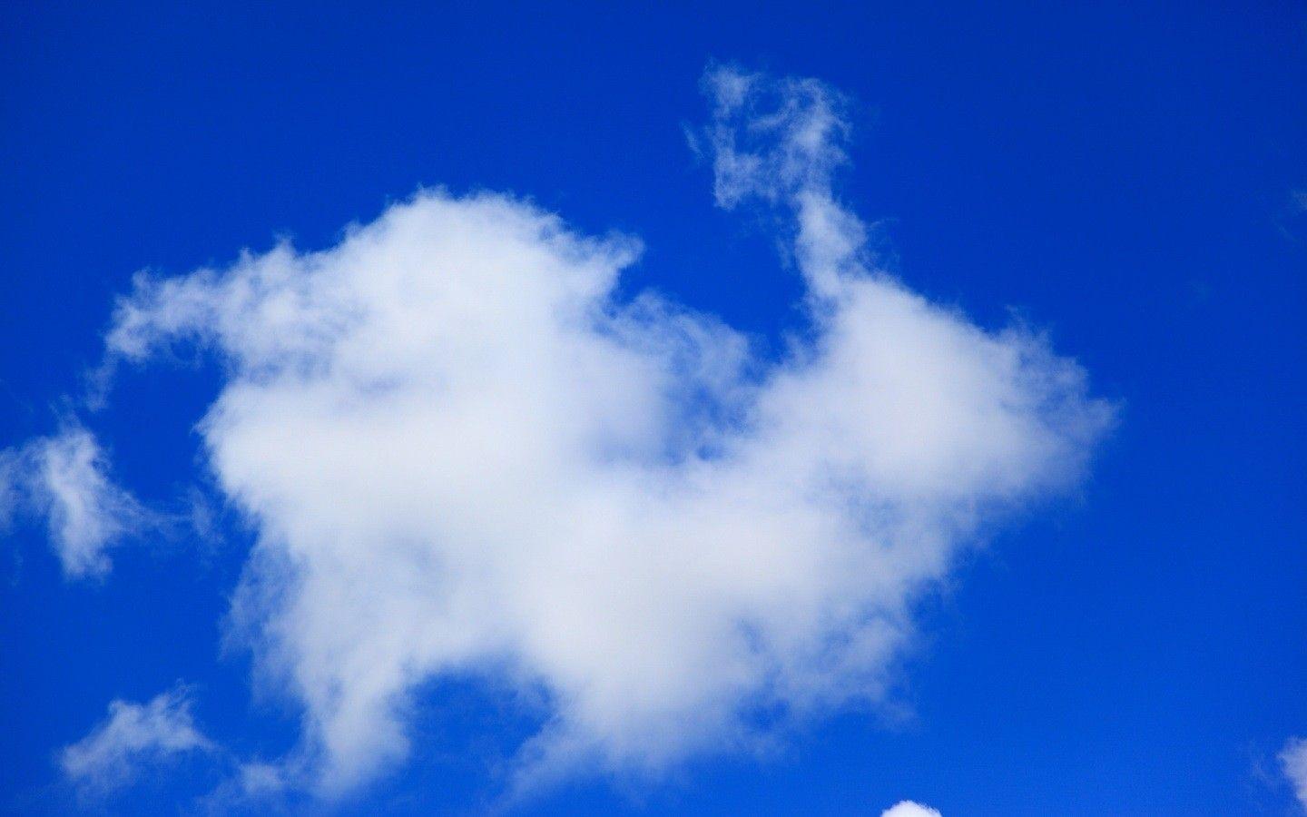 1440x900 Sky: Bunny Rabbit Cloud Shapes Photography Sky Abstract Nature Cute