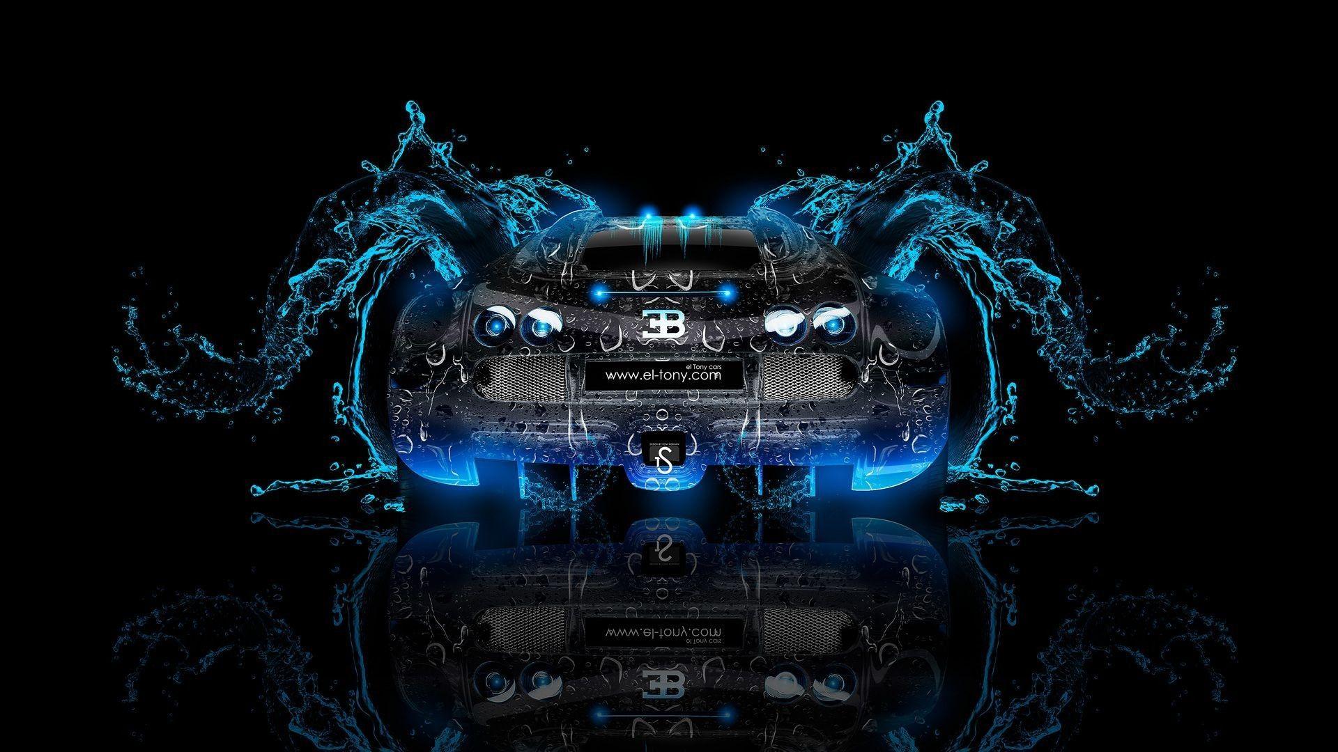 1920x1080 Awesome Neon Car Wallpaper. Neon car, Car wallpaper, Bugatti veyron