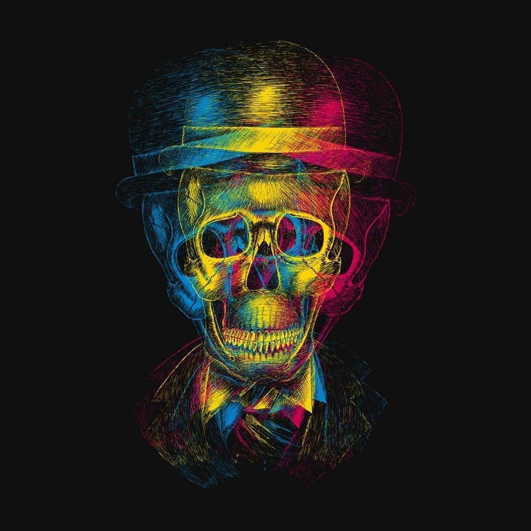 1080x1080 Skull Wallpaper for Android