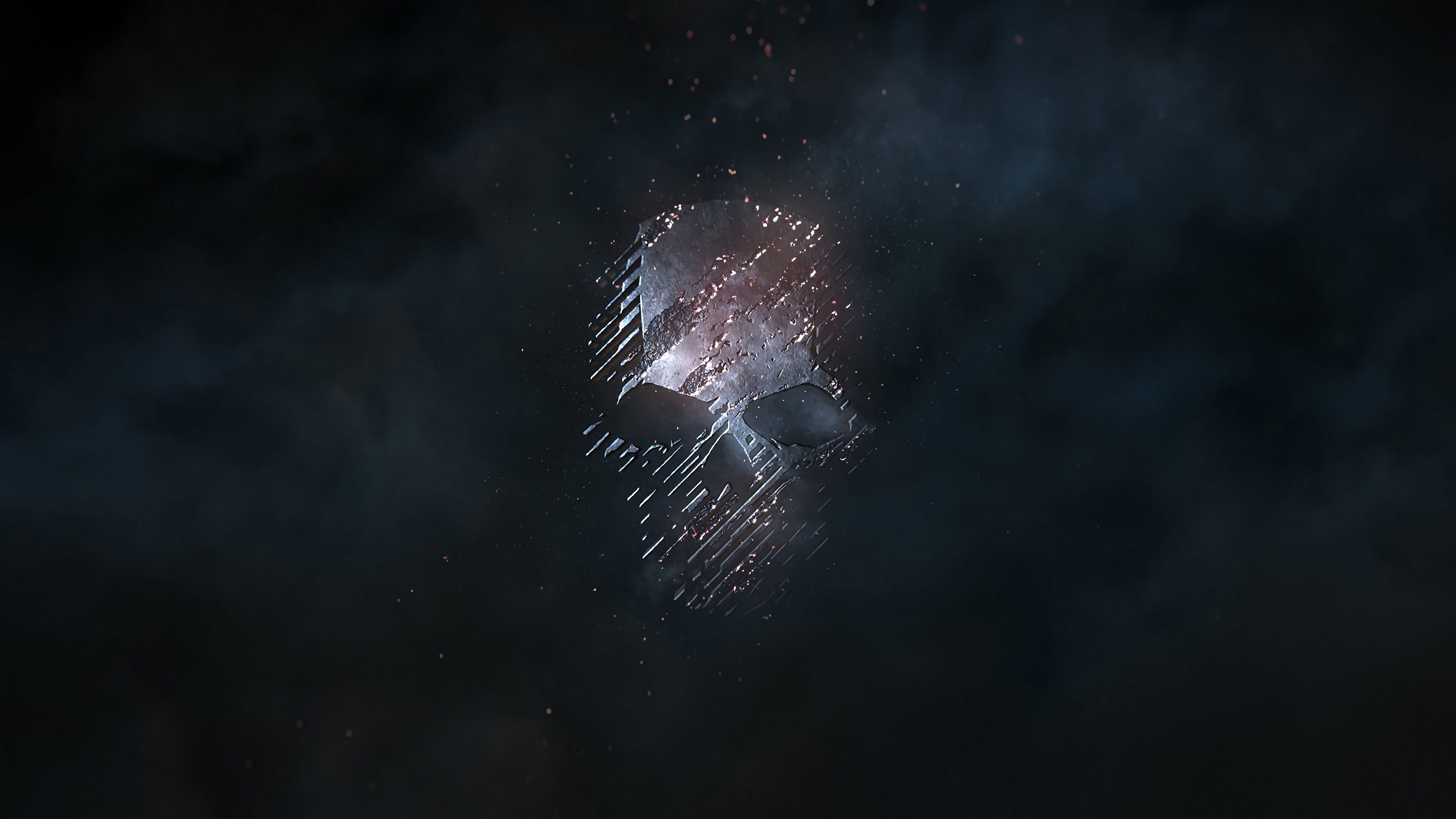 5120x2880 Ghost Recon Breakpoint Skull Logo 4K Wallpaper