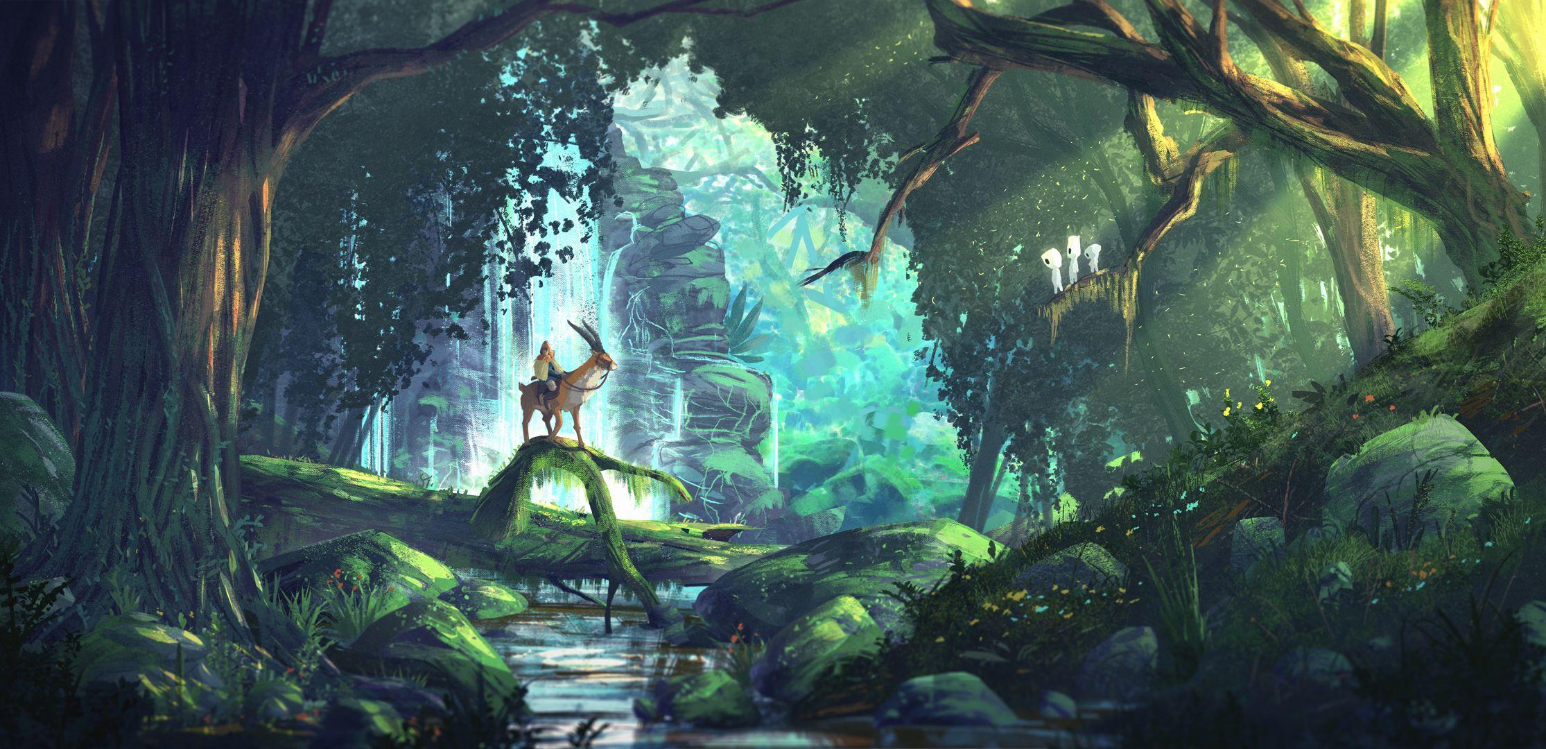 Princess Mononoke Studio Ghibli Wallpapers - Top Free Princess Mononoke  Studio Ghibli Backgrounds - WallpaperAccess