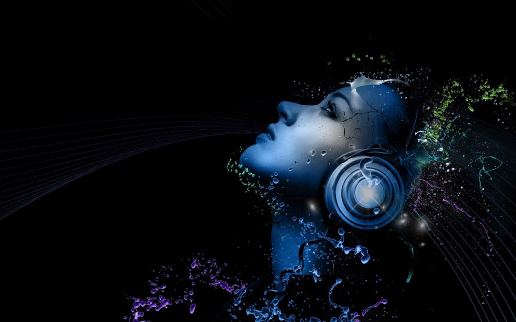 1680x1050 Musical Desktop Background
