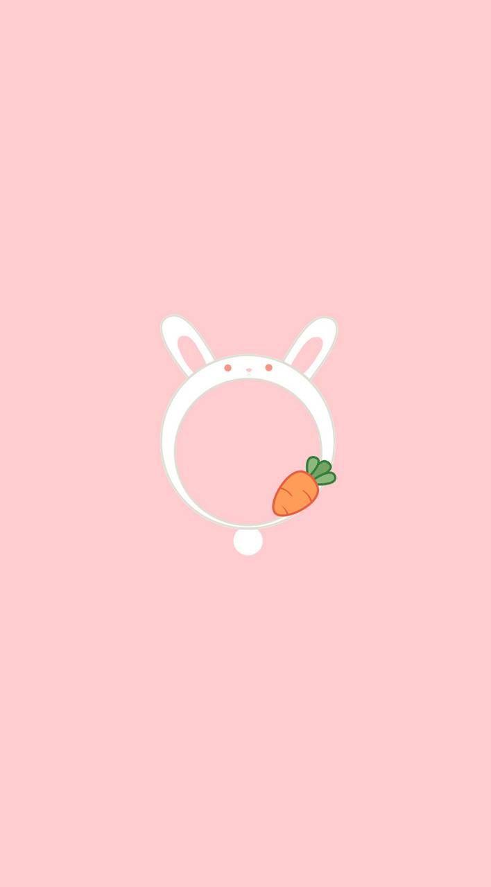 708x1280 cute rabbit wallpaper