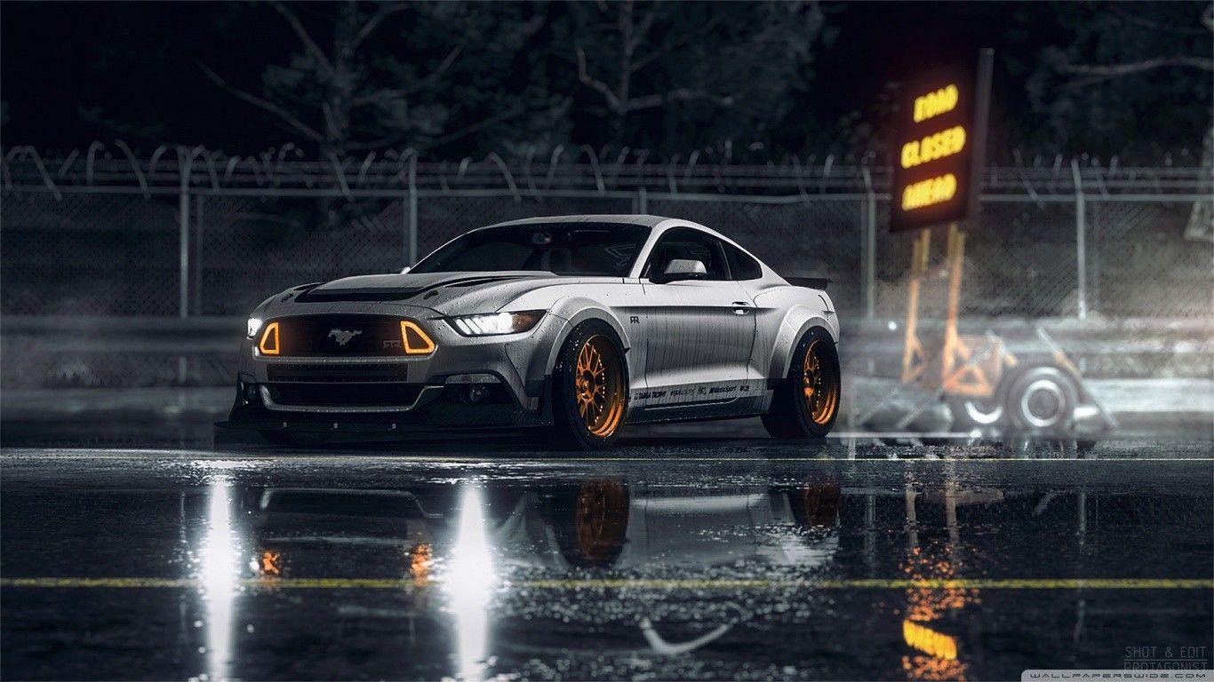 1366x768 #Ford Mustang, #car, #street wallpaper. Mocah.org HD Desktop Wallpaper