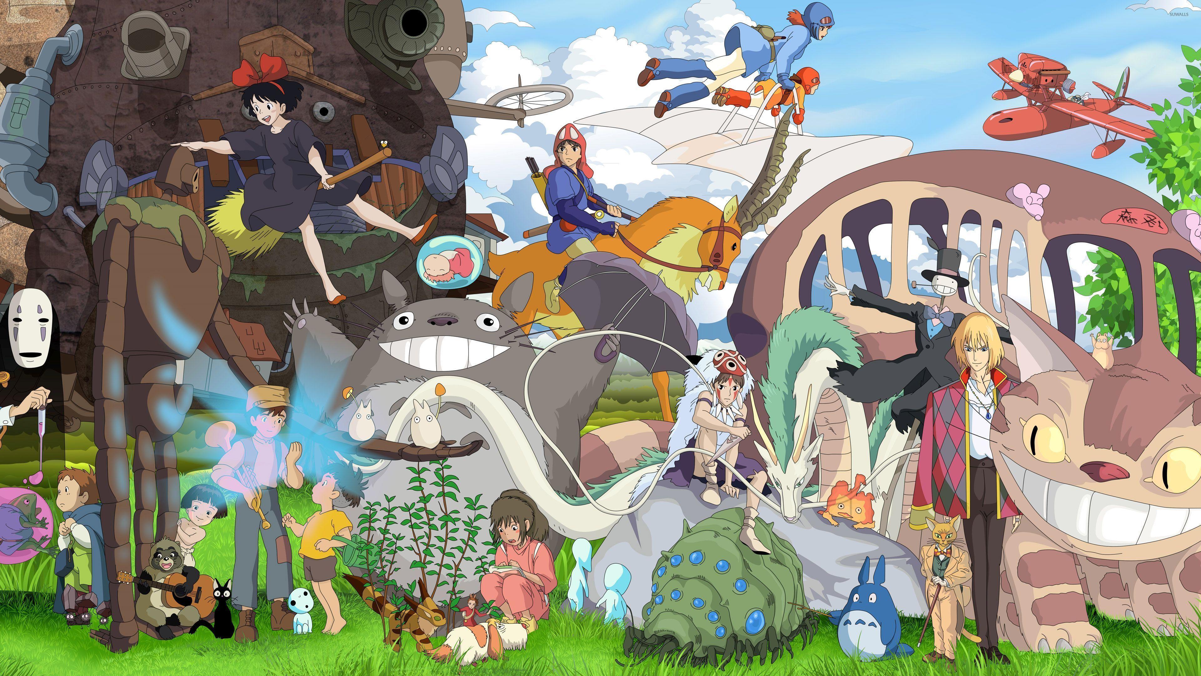 Studio Ghibli Characters Wallpapers - Top Free Studio Ghibli Characters  Backgrounds - WallpaperAccess