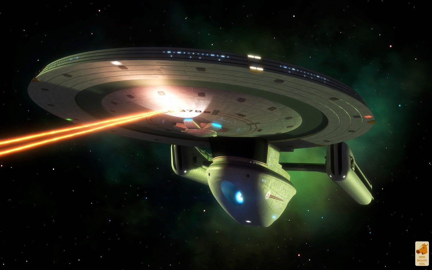 1440x900 Star Trek Starship Uss Polaris