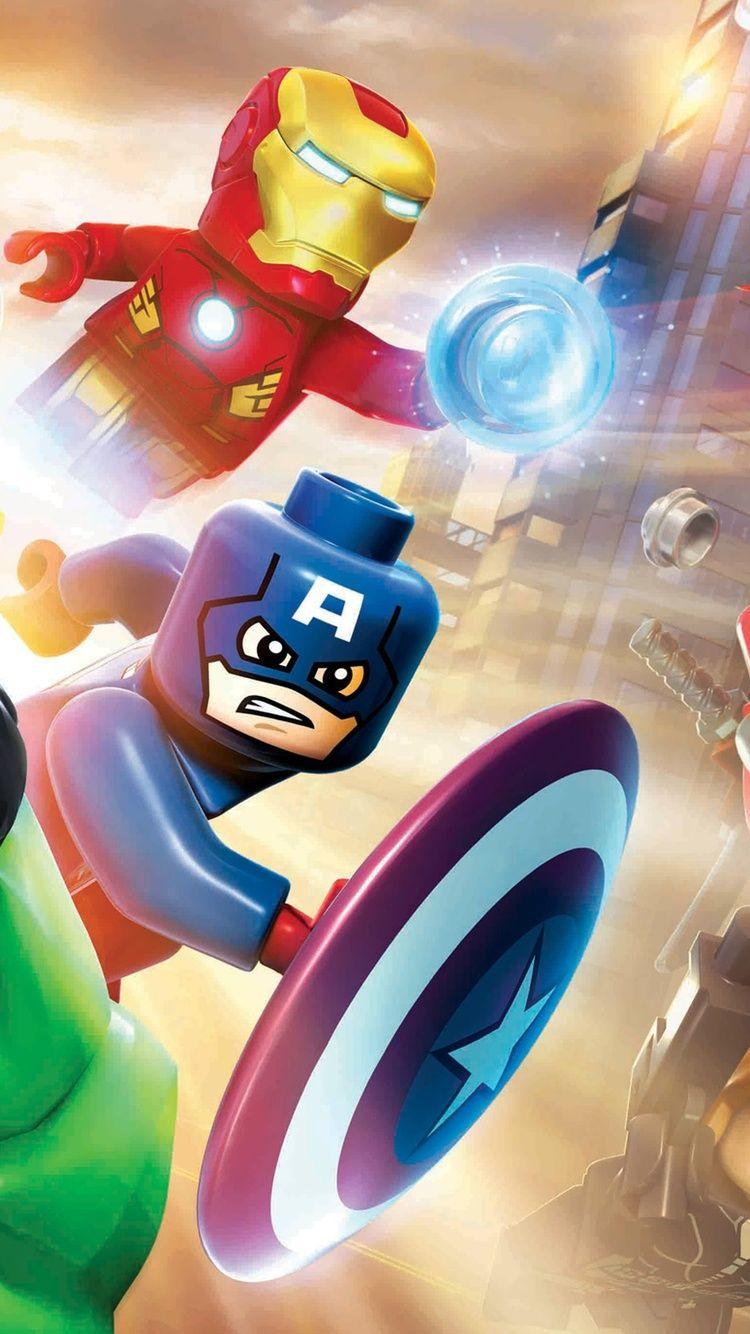 750x1334 Marvel Lego Superheroes iPhone iPhone 6S, iPhone 7 HD 4k Wallpaper, Image, Background, Photo and Picture