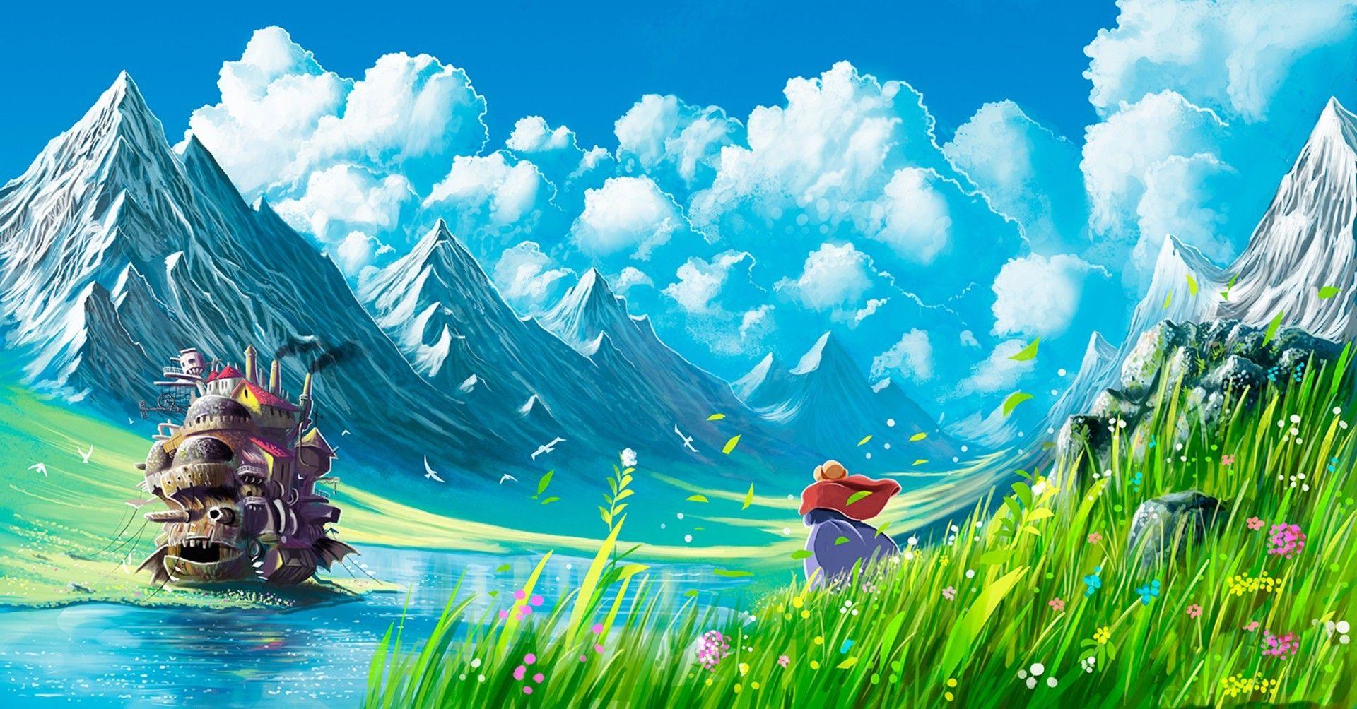 Studio Ghibli Desktop Wallpapers Top Free Studio Ghibli Desktop 
