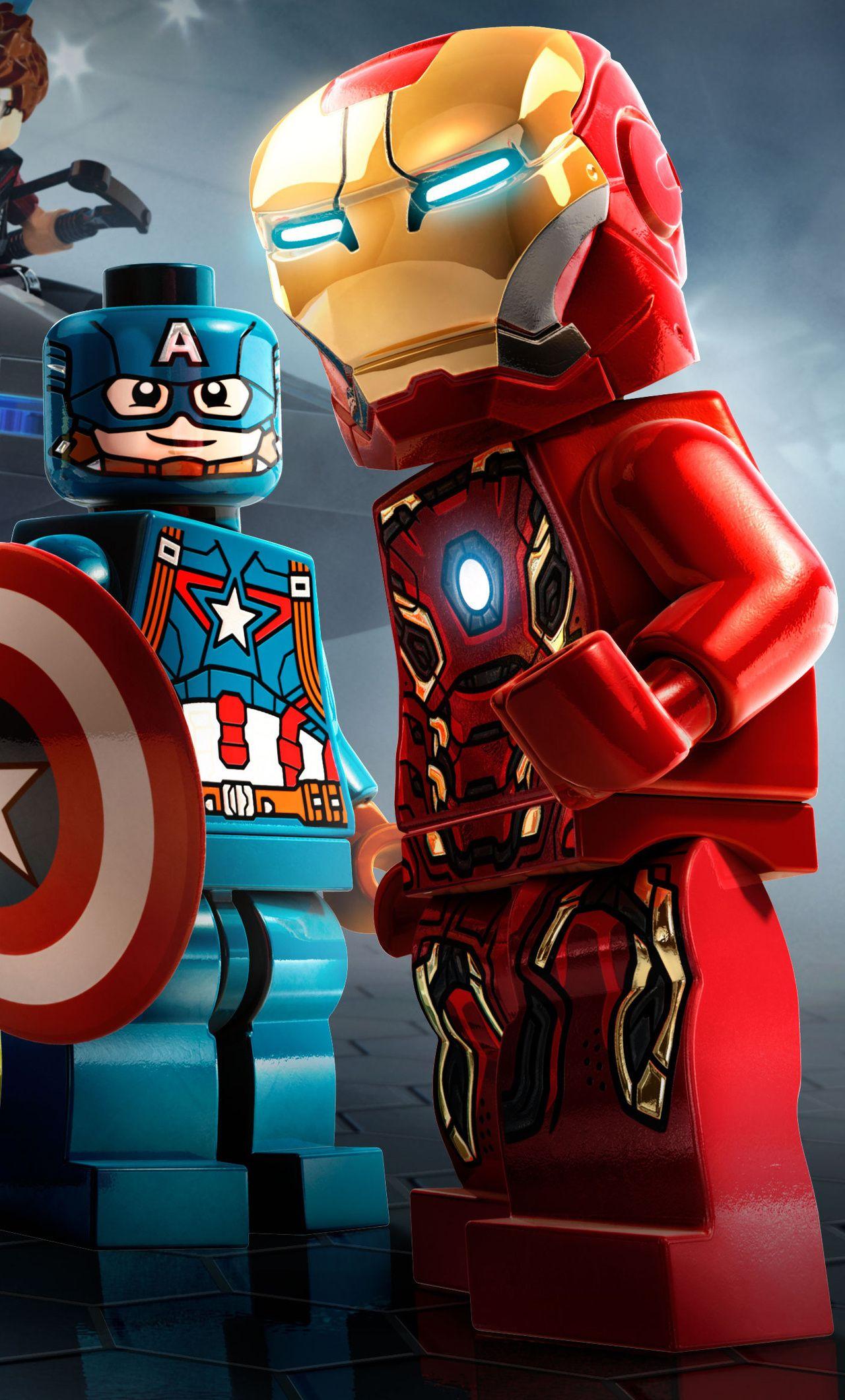 1280x2120 Marvel Avengers Lego iPhone HD 4k Wallpaper, Image, Background, Photo and Picture