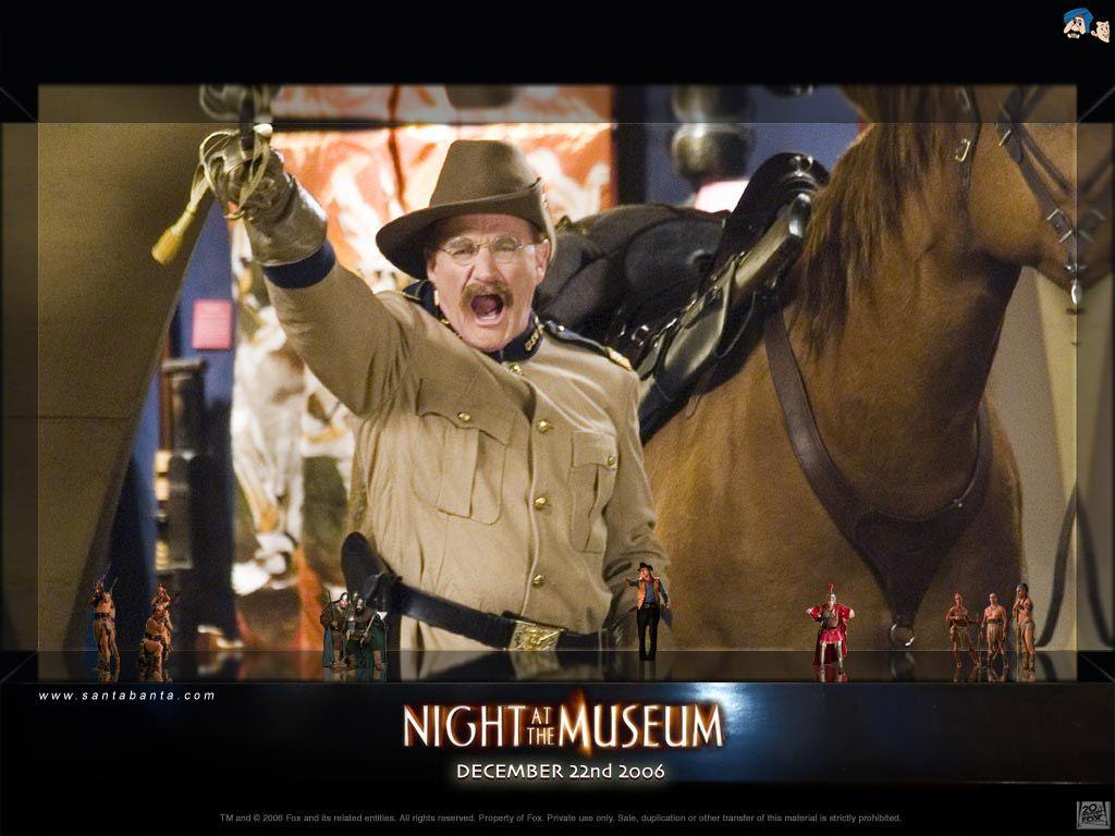 1024x768 Night at the Museum Movie Wallpaper